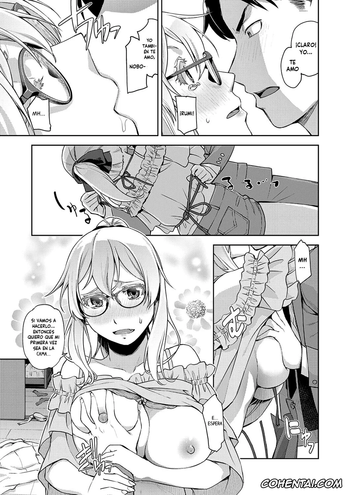 Revistas hentai, COMIC ExE hentai, Hybrid GxG (COMIC ExE 35), pagina 9