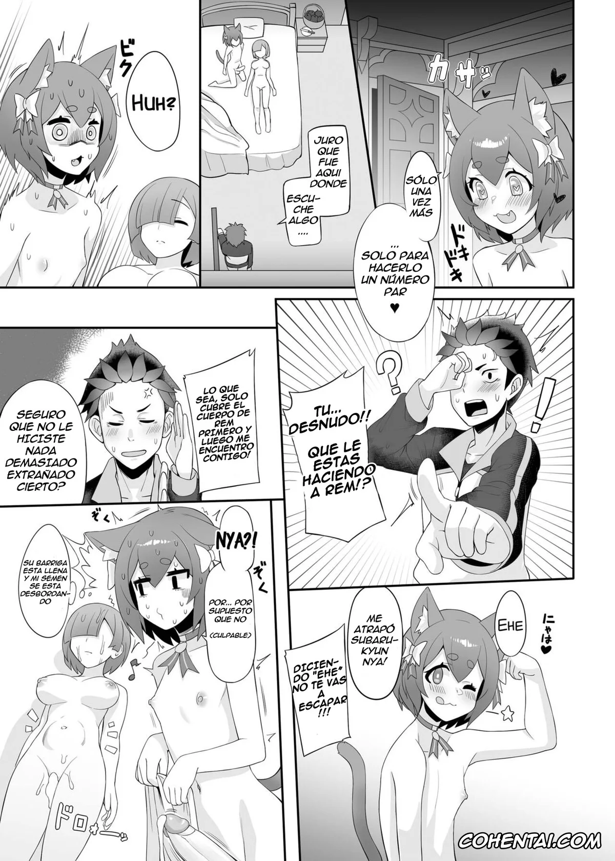 Re:Zero kara Hajimeru Isekai Seikatsu xxx, Felix Argyle xxx, Rem xxx, Subaru Natsuki xxx, Re:Your Sex Dreams Tonight (Re:Zero kara Hajimeru Isekai Seikatsu), pagina 19