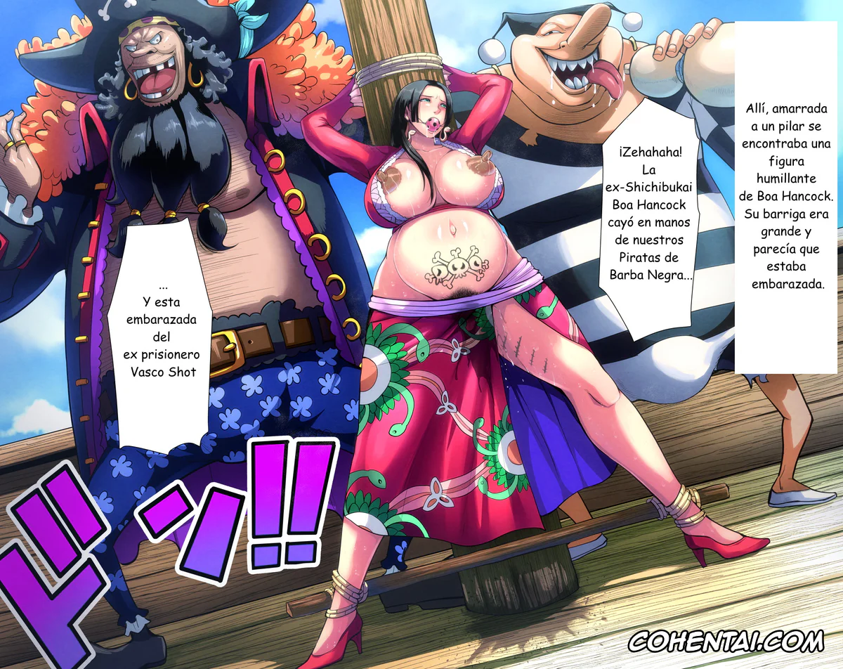 One Piece xxx, Boa Hancock xxx, Marshall D. Teach | Blackbeard xxx, Kuroi Kaizoku (One Piece), pagina 10