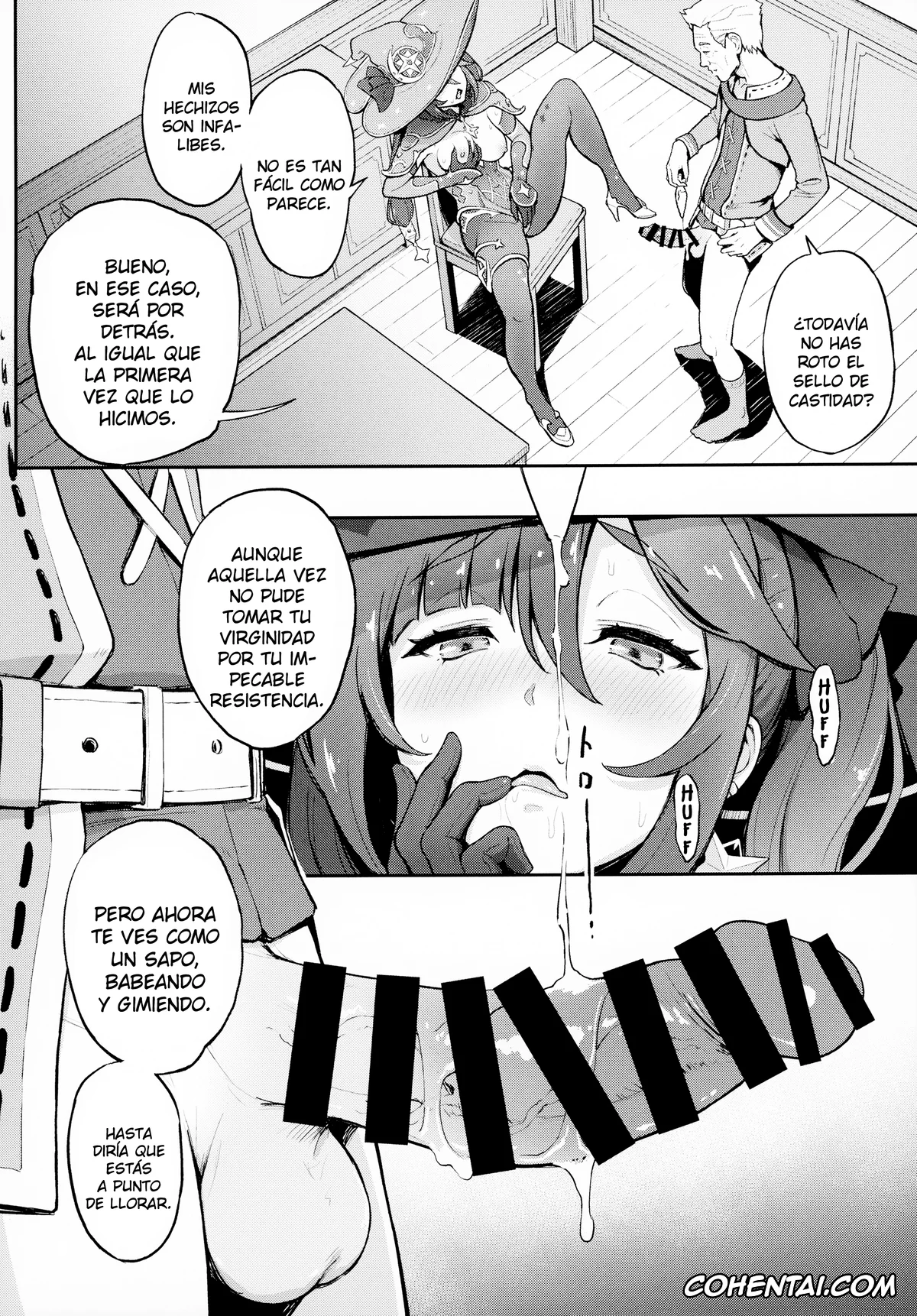 Genshin Impact hentai, Mona Megistus hentai, Mona-Gete Watashi wa Mona, Gete-sama no Shoyuubutsu desu. (Genshin Impact), pagina 9