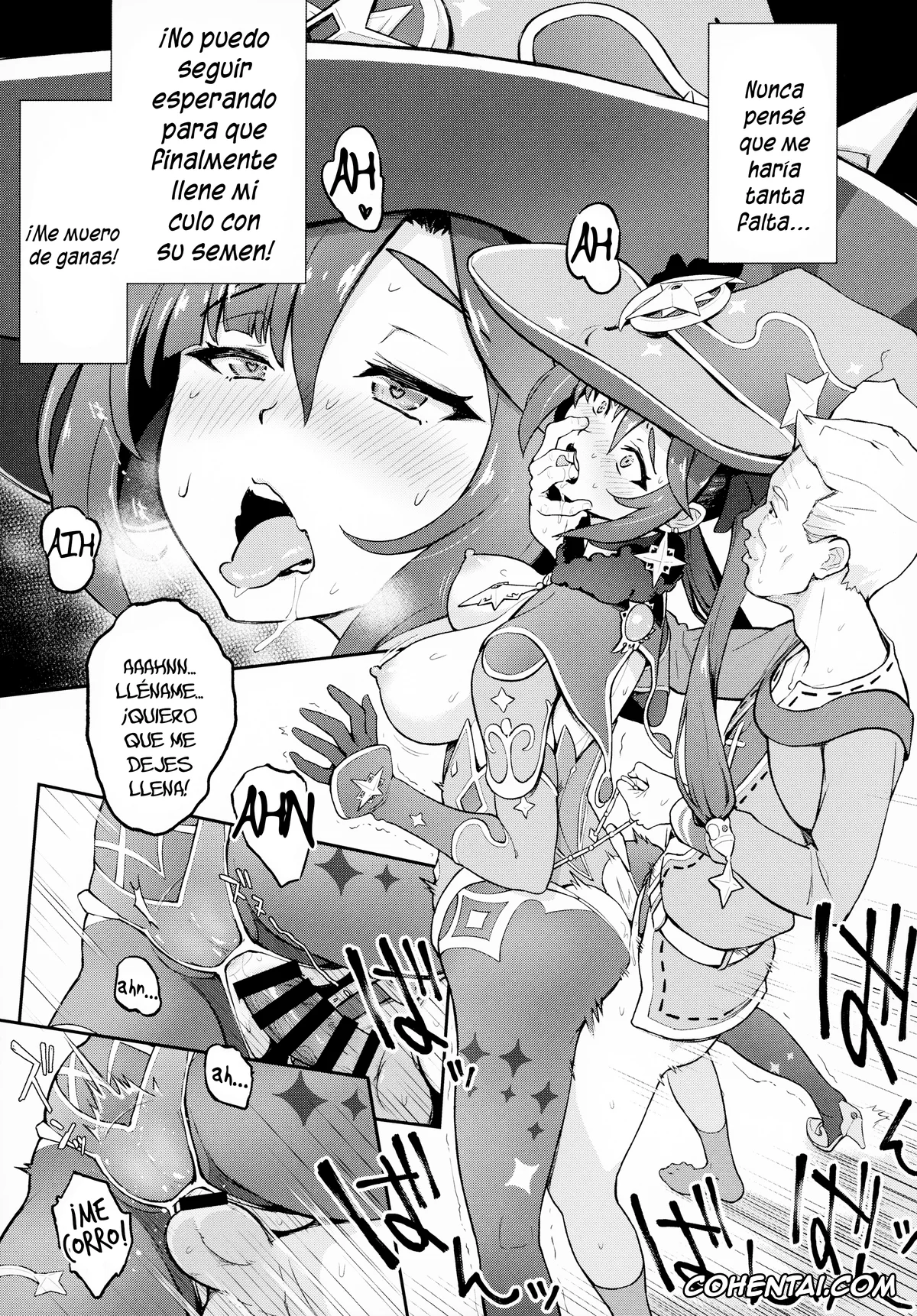 Genshin Impact porno, Mona Megistus porno, Mona-Gete Watashi wa Mona, Gete-sama no Shoyuubutsu desu. (Genshin Impact), pagina 14