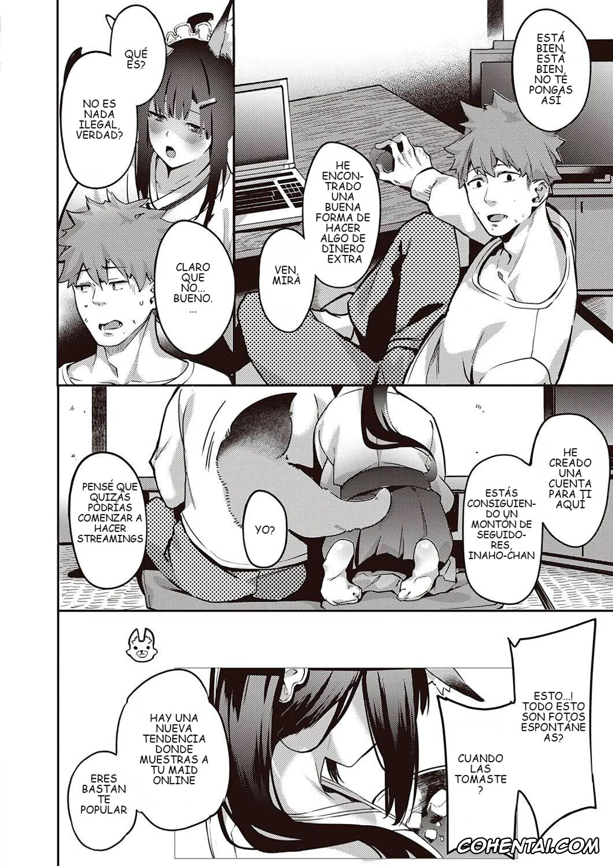 Revistas porno, COMIC ExE porno, Ometsuke Kitsune Inaho-chan (COMIC ExE 31), pagina 2