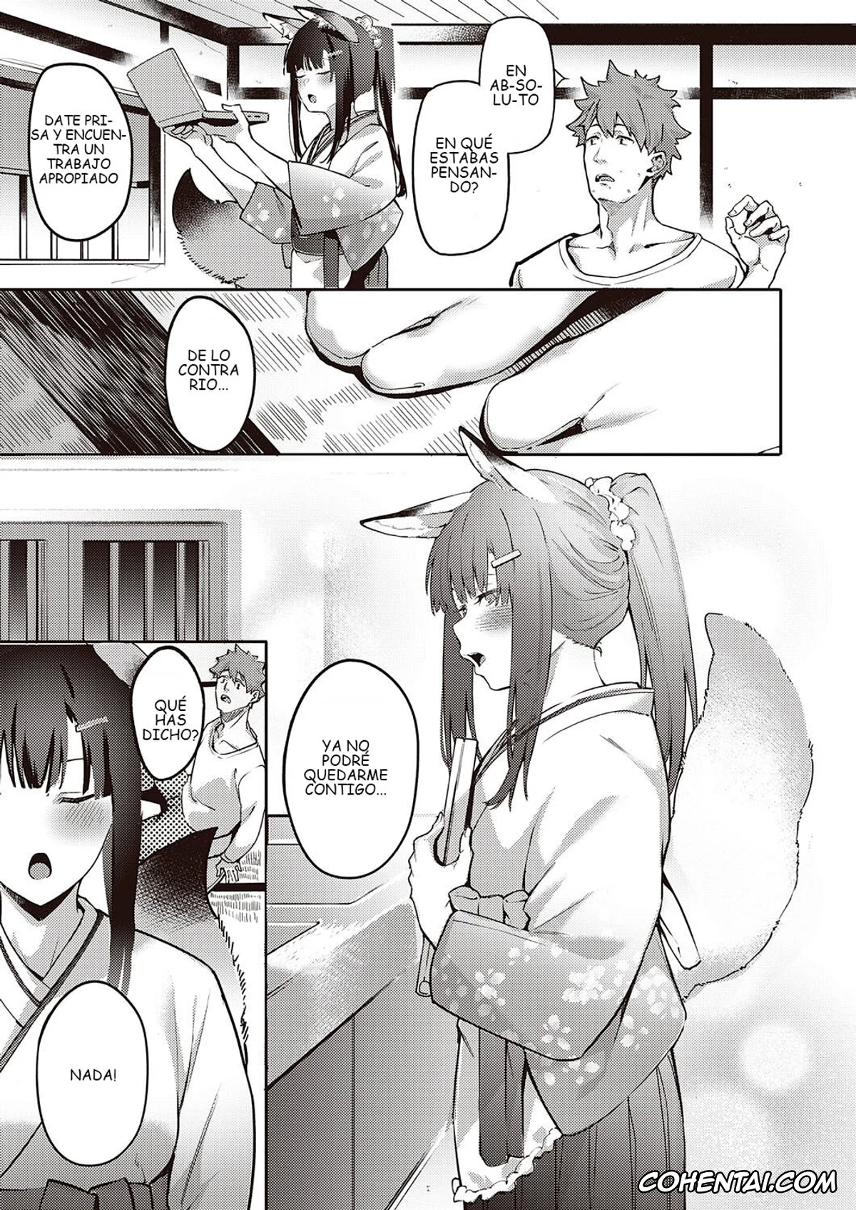 Revistas hentai, COMIC ExE hentai, Ometsuke Kitsune Inaho-chan (COMIC ExE 31), pagina 3