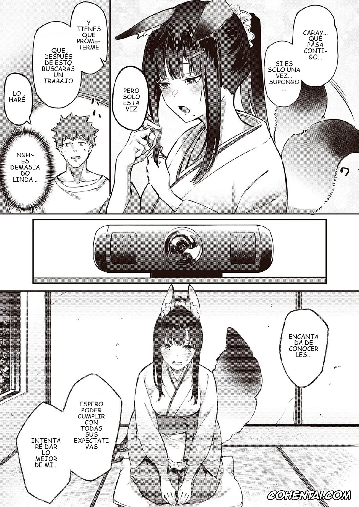 Revistas porno, COMIC ExE porno, Ometsuke Kitsune Inaho-chan (COMIC ExE 31), pagina 5