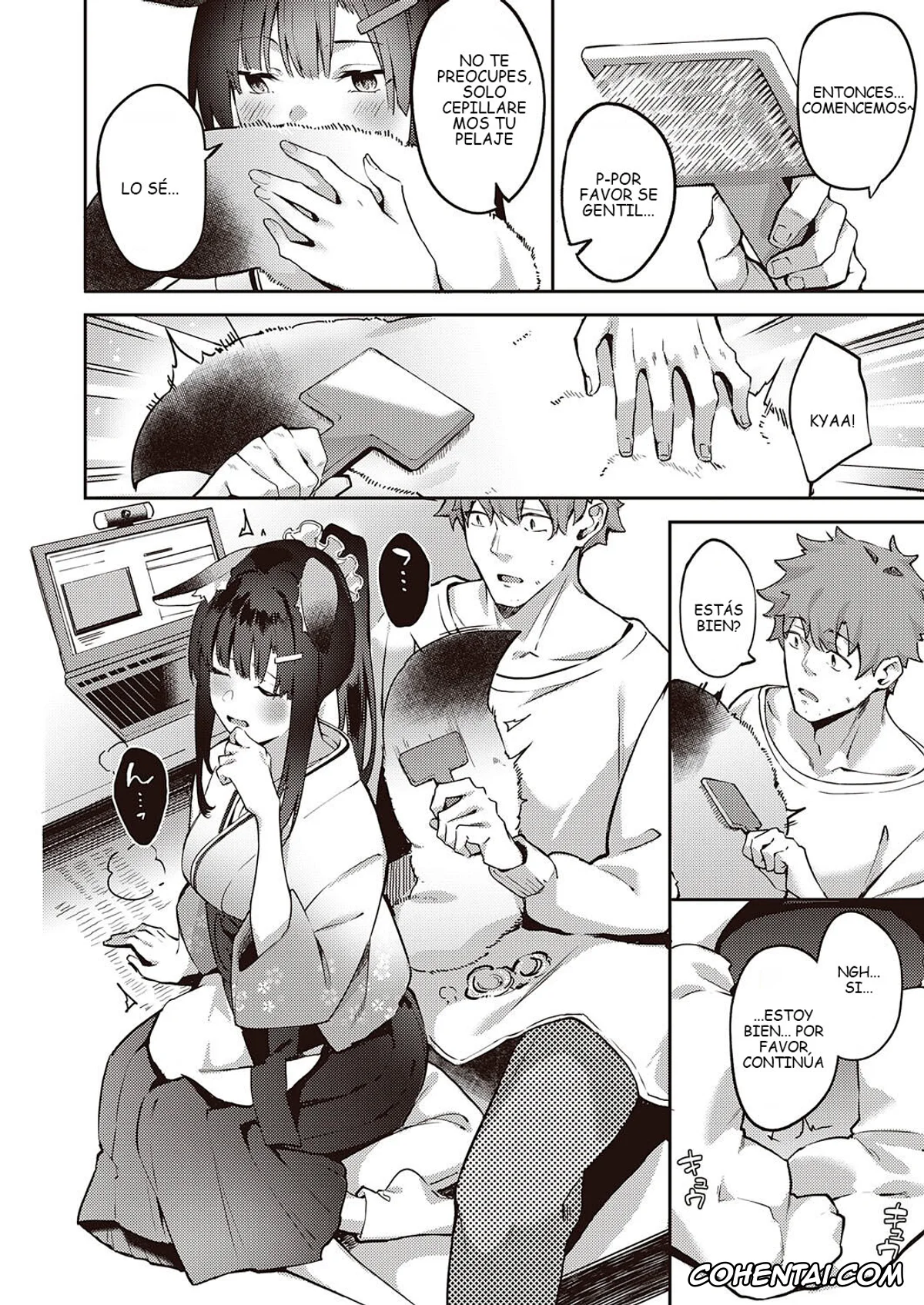 Revistas hentai, COMIC ExE hentai, Ometsuke Kitsune Inaho-chan (COMIC ExE 31), pagina 6