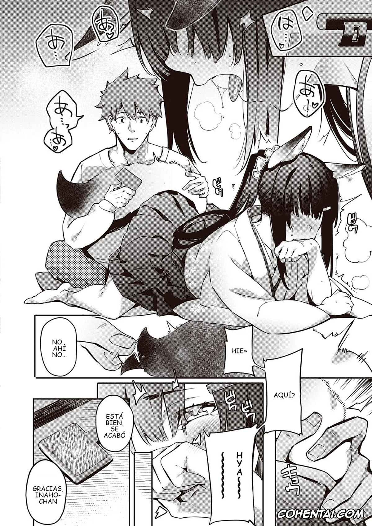 Revistas porno, COMIC ExE porno, Ometsuke Kitsune Inaho-chan (COMIC ExE 31), pagina 8