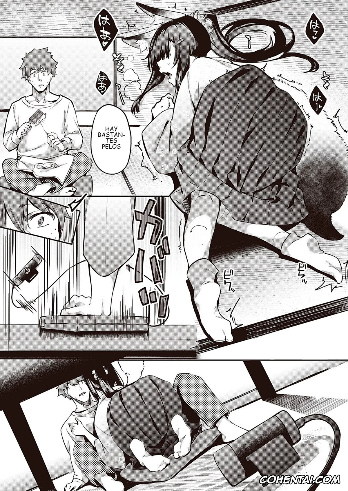 Revistas hentai, COMIC ExE hentai, Ometsuke Kitsune Inaho-chan (COMIC ExE 31), pagina 9
