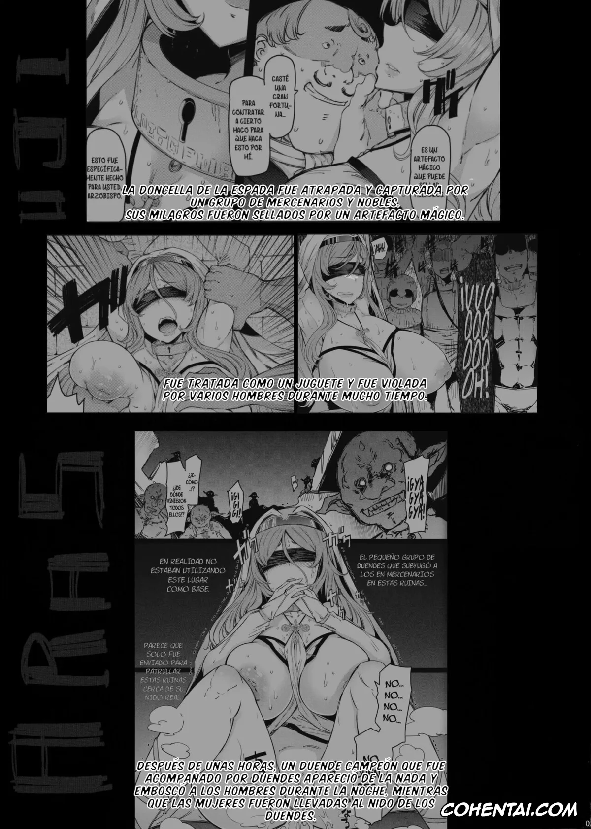 Goblin Slayer hentai, Sword Maiden | Tsurugi No Otome hentai, Sanku no Otome Kouhen (Goblin Slayer), pagina 3