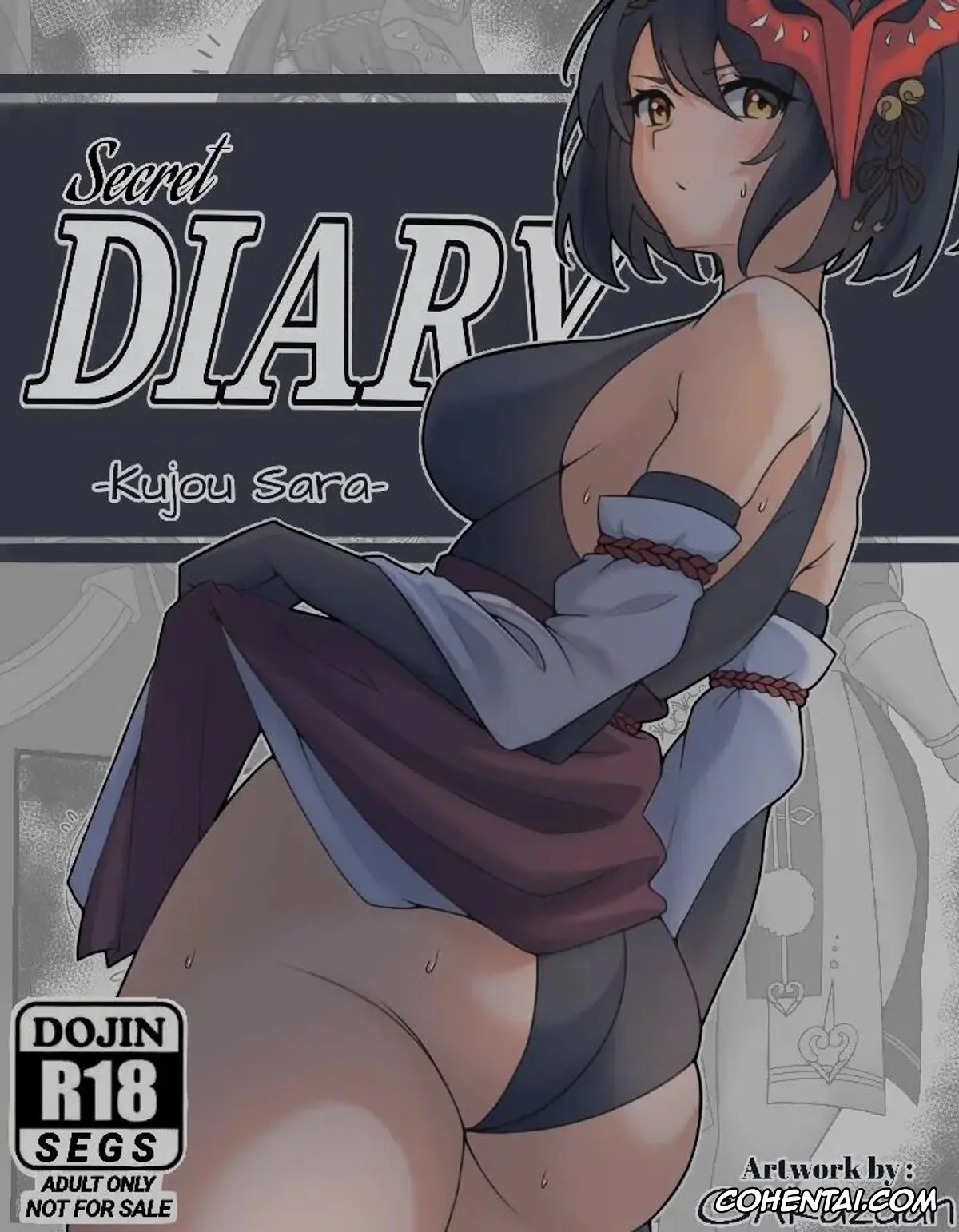 Genshin Impact xxx, Aether xxx, Sara Kujou xxx, Secret DIARY – Kujou Sara (Genshin Impact), pagina 1
