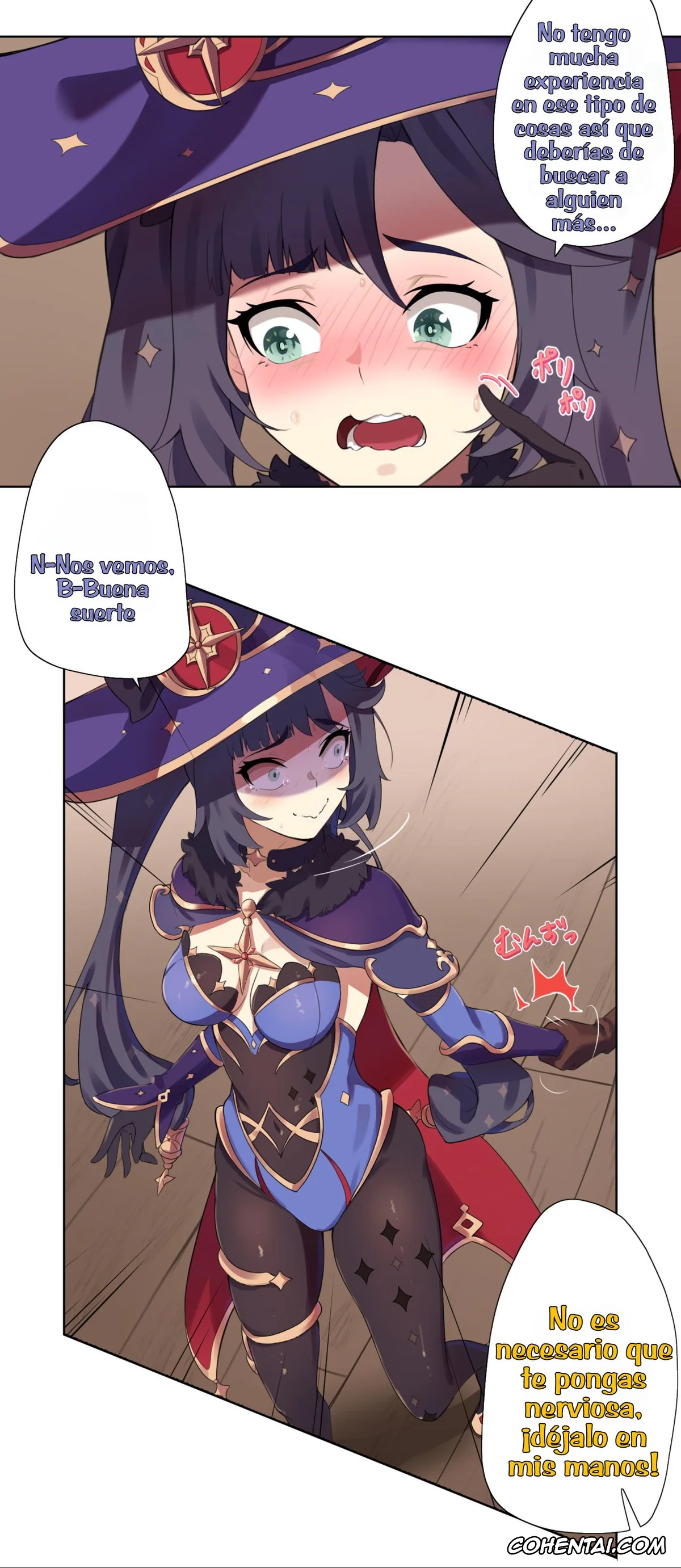 Genshin Impact porno, Aether porno, Amber porno, Keqing porno, Mona Megistus porno, Mona Manga (Genshin Impact), pagina 5