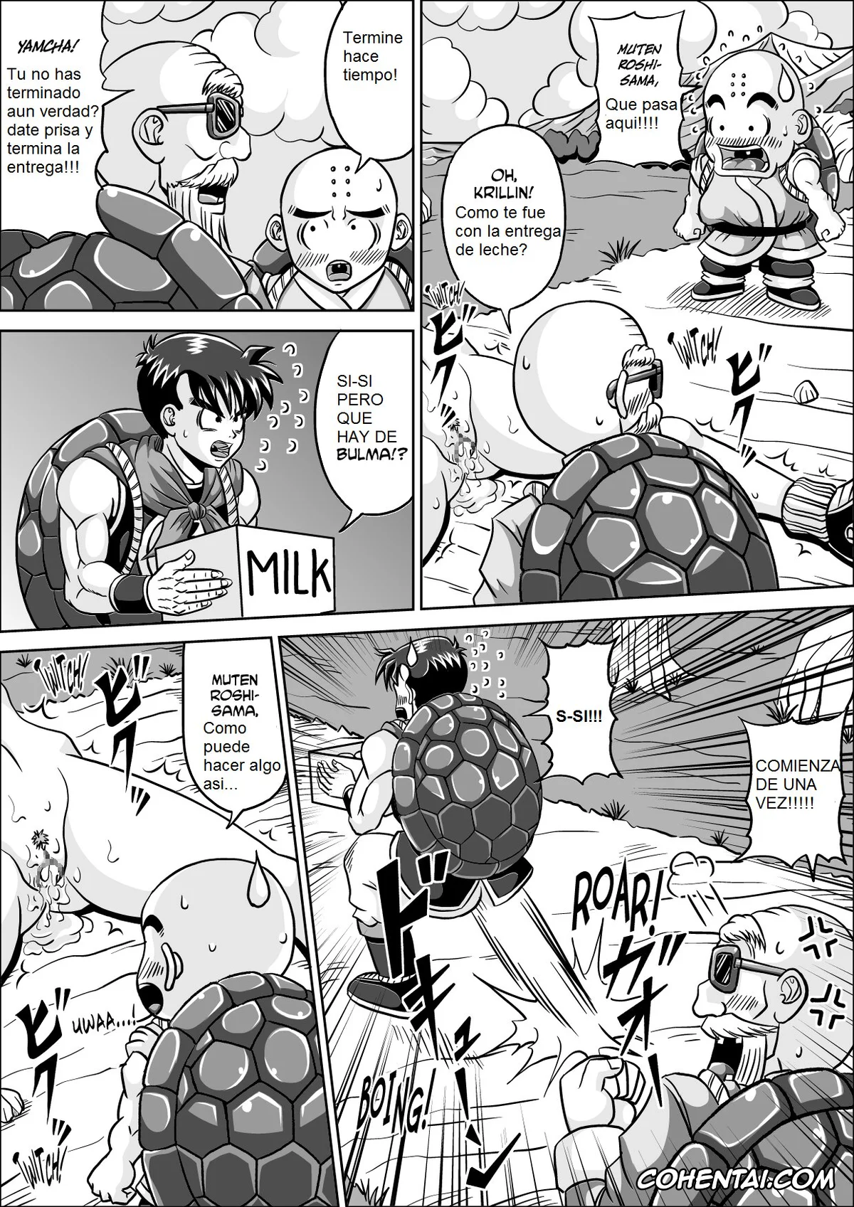 Dragon Ball hentai, Bulma Briefs hentai, krillin hentai, Master Roshi hentai, Shugyou Shitetara Koibito Otosarechatta (Dragon Ball), pagina 18