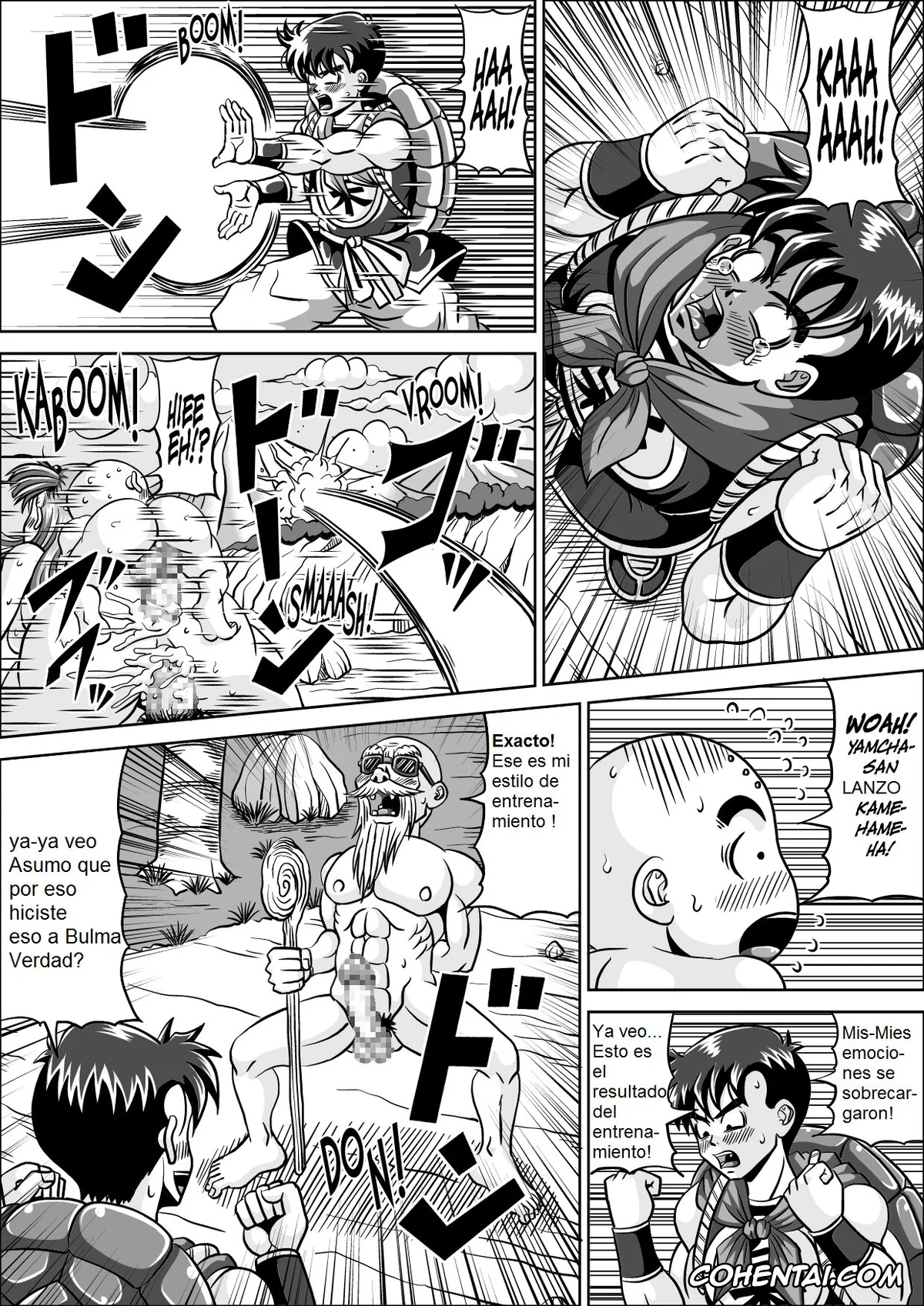 Dragon Ball porno, Bulma Briefs porno, krillin porno, Master Roshi porno, Shugyou Shitetara Koibito Otosarechatta (Dragon Ball), pagina 26