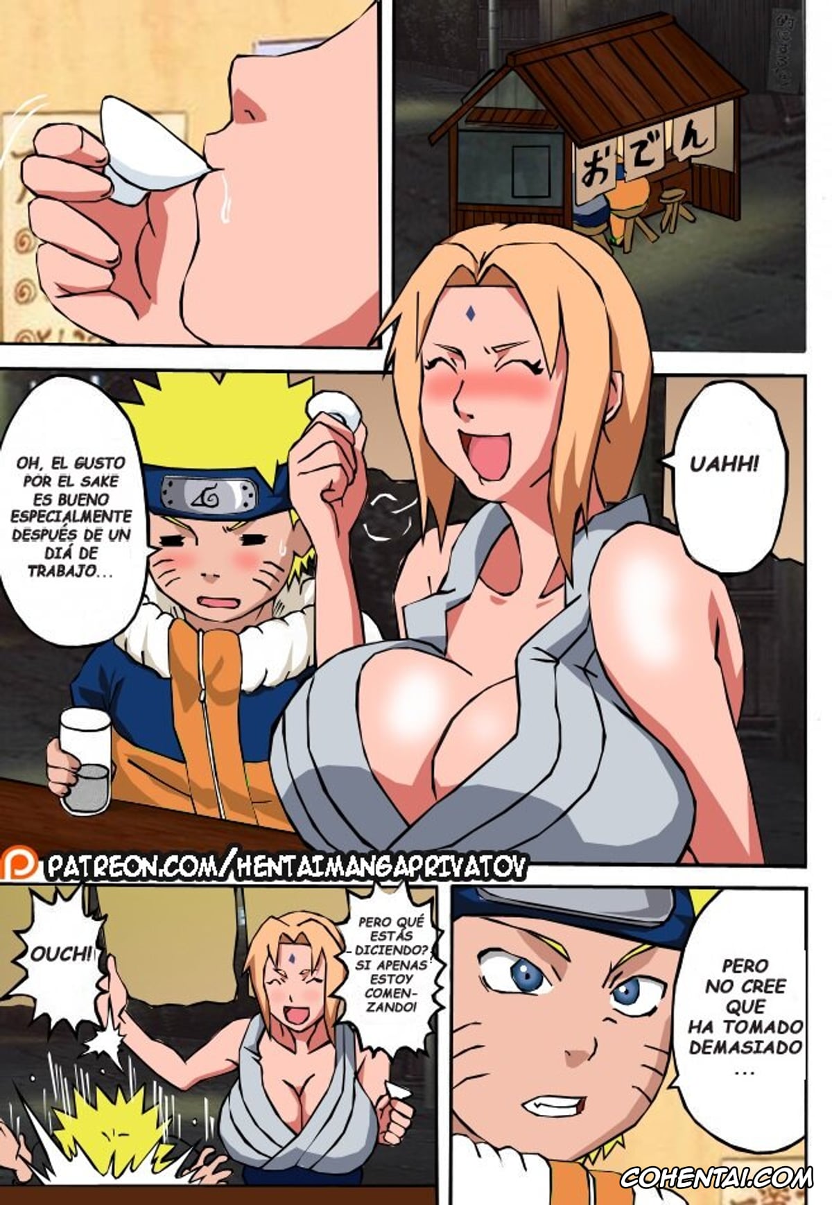NARUTO porno, Tsunade porno, BBA Kekkon Shitekure (Naruto), pagina 2