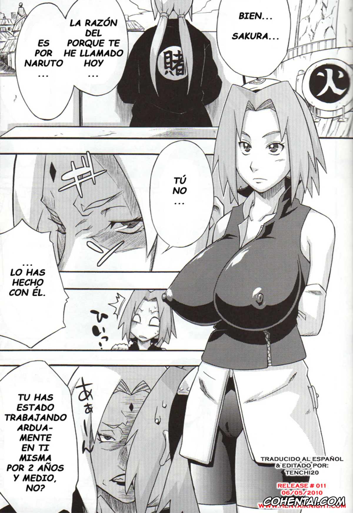NARUTO porno, Naruto Uzumaki porno, Sakura Haruno porno, Bakuchi Butai (Naruto), pagina 5