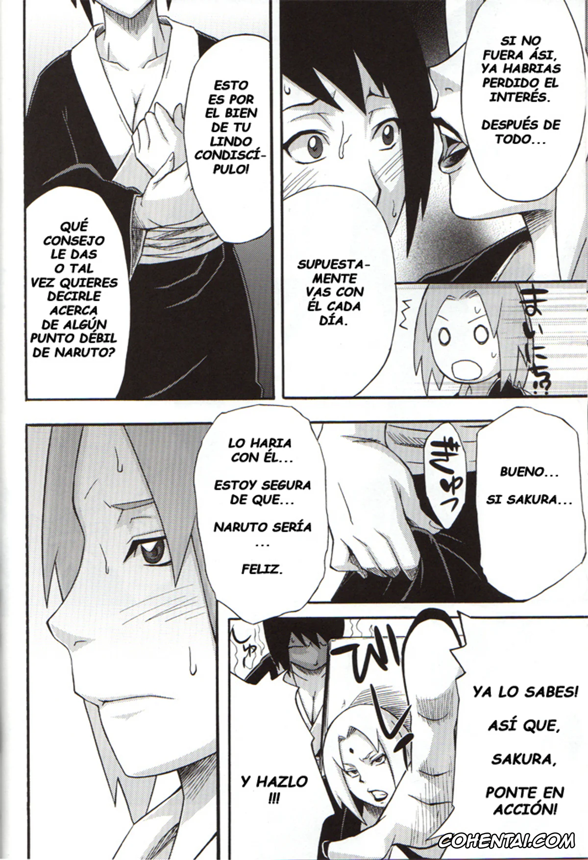 NARUTO porno, Naruto Uzumaki porno, Sakura Haruno porno, Bakuchi Butai (Naruto), pagina 8