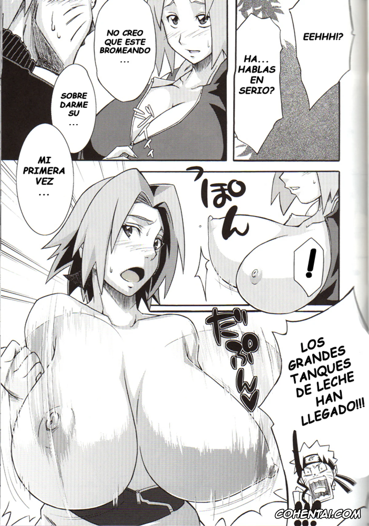 NARUTO hentai, Naruto Uzumaki hentai, Sakura Haruno hentai, Bakuchi Butai (Naruto), pagina 9