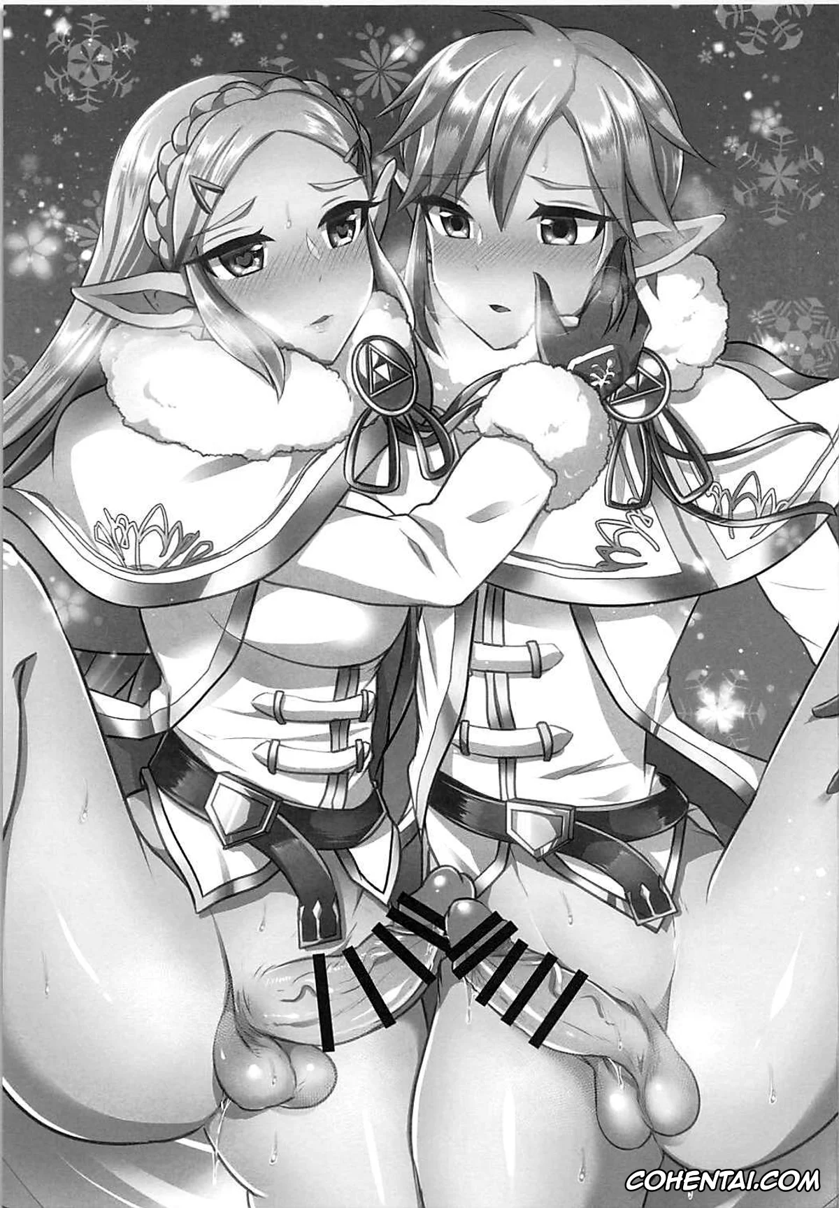 The Legend Of Zelda porno, Link porno, Princess Zelda porno, Fuyu no Netsu to Futari no Himitsu (The Legend of Zelda: Breath of the Wild), pagina 2