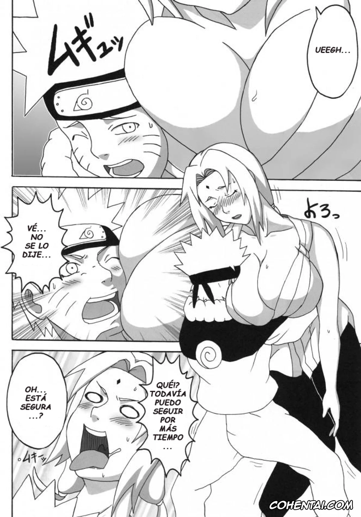 NARUTO xxx, Naruto Uzumaki xxx, Tsunade xxx, BBA Kekkon Shitekure (Naruto), pagina 4
