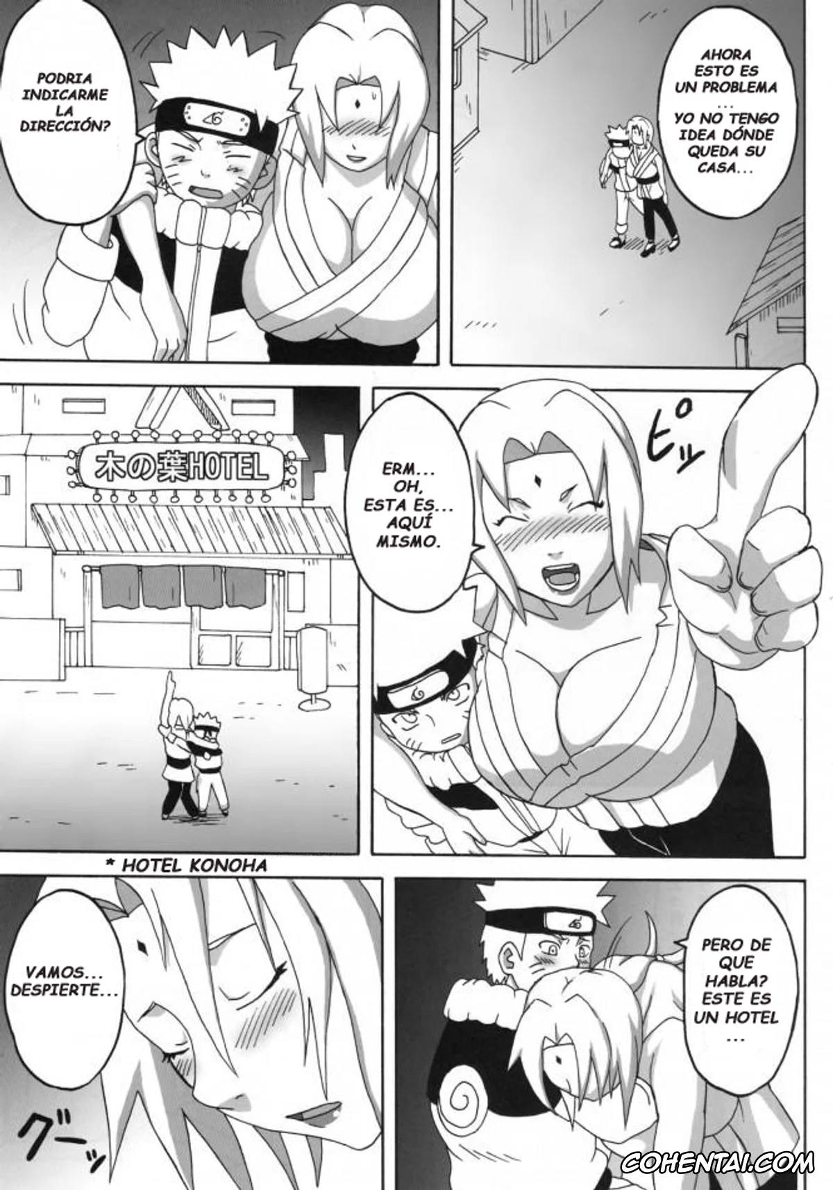 NARUTO porno, Naruto Uzumaki porno, Tsunade porno, BBA Kekkon Shitekure (Naruto), pagina 5