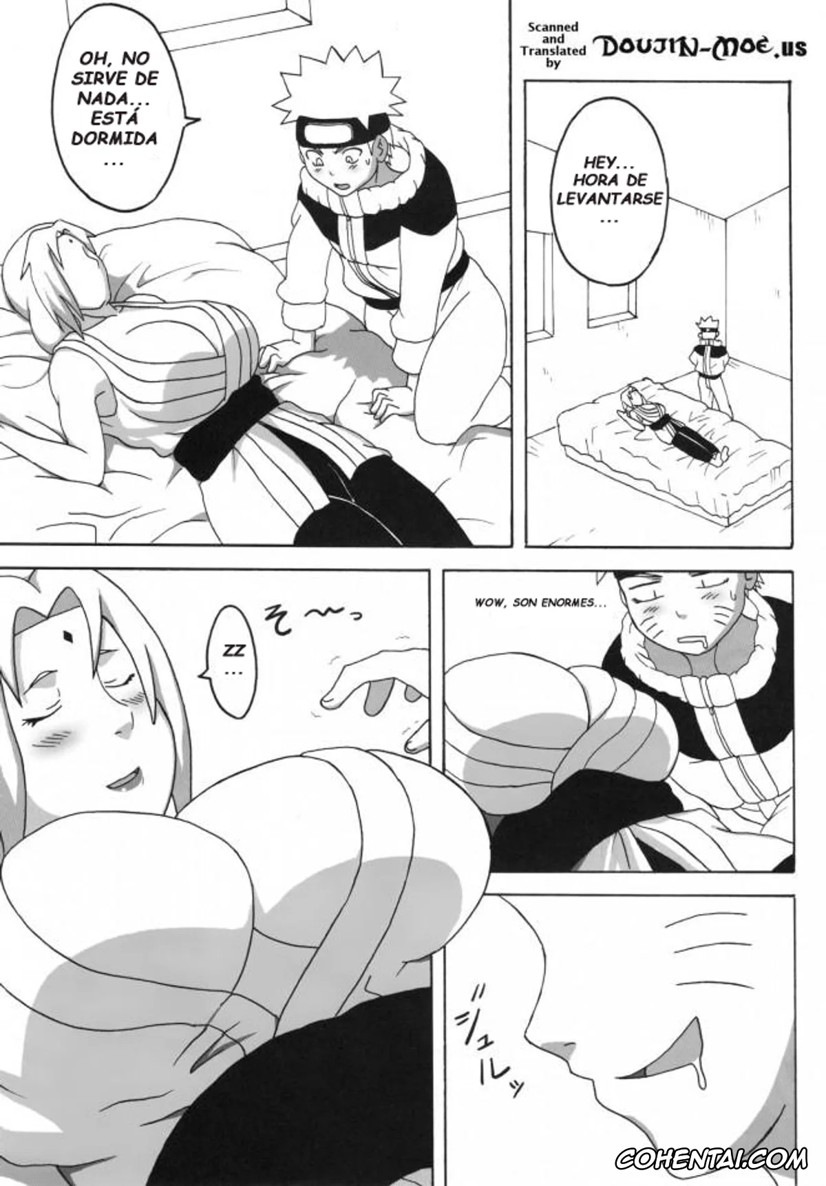 NARUTO xxx, Naruto Uzumaki xxx, Tsunade xxx, BBA Kekkon Shitekure (Naruto), pagina 7