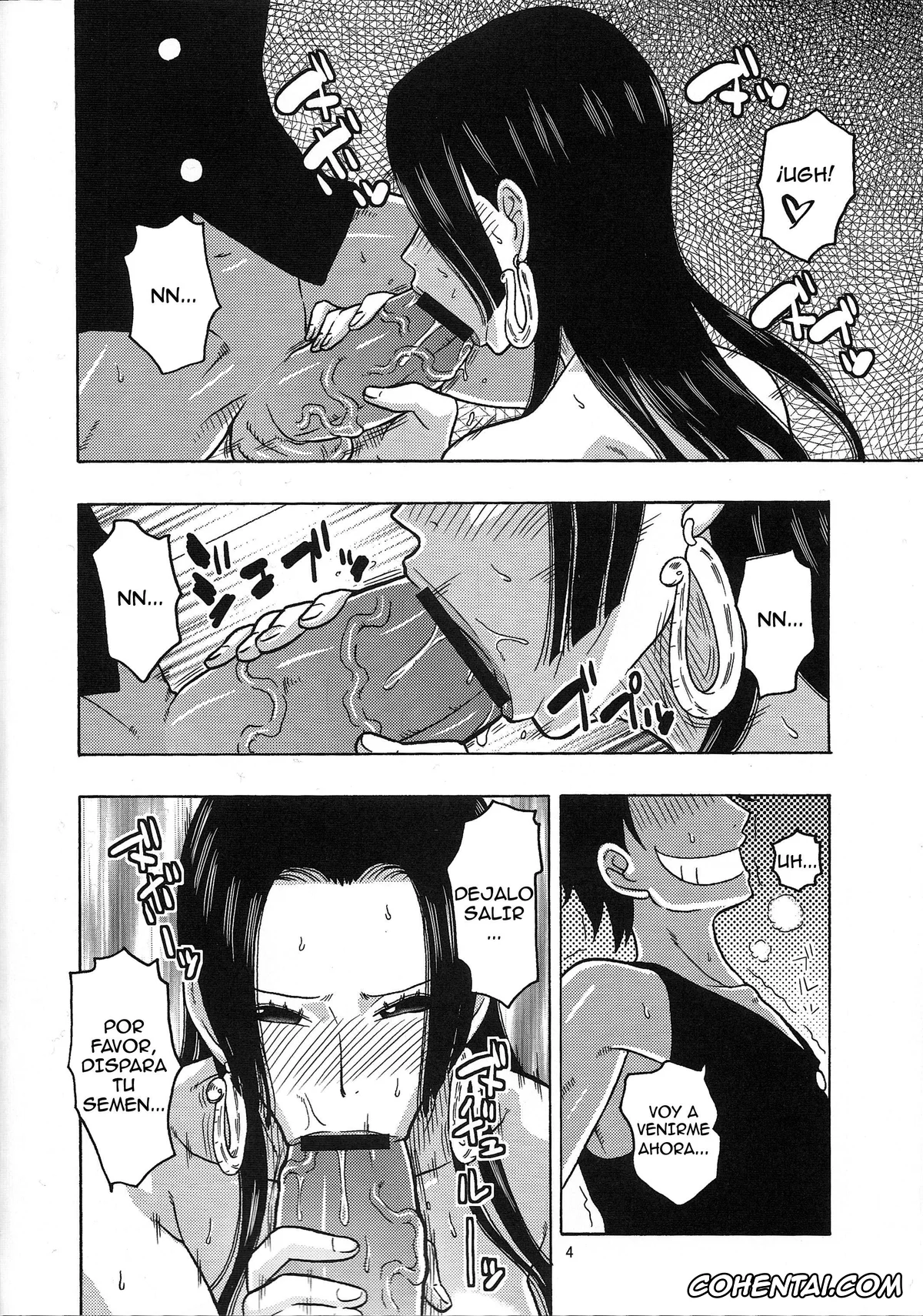 One Piece porno, Boa Hancock porno, Monkey D. Luffy porno, Hancock Special (One Piece), pagina 5