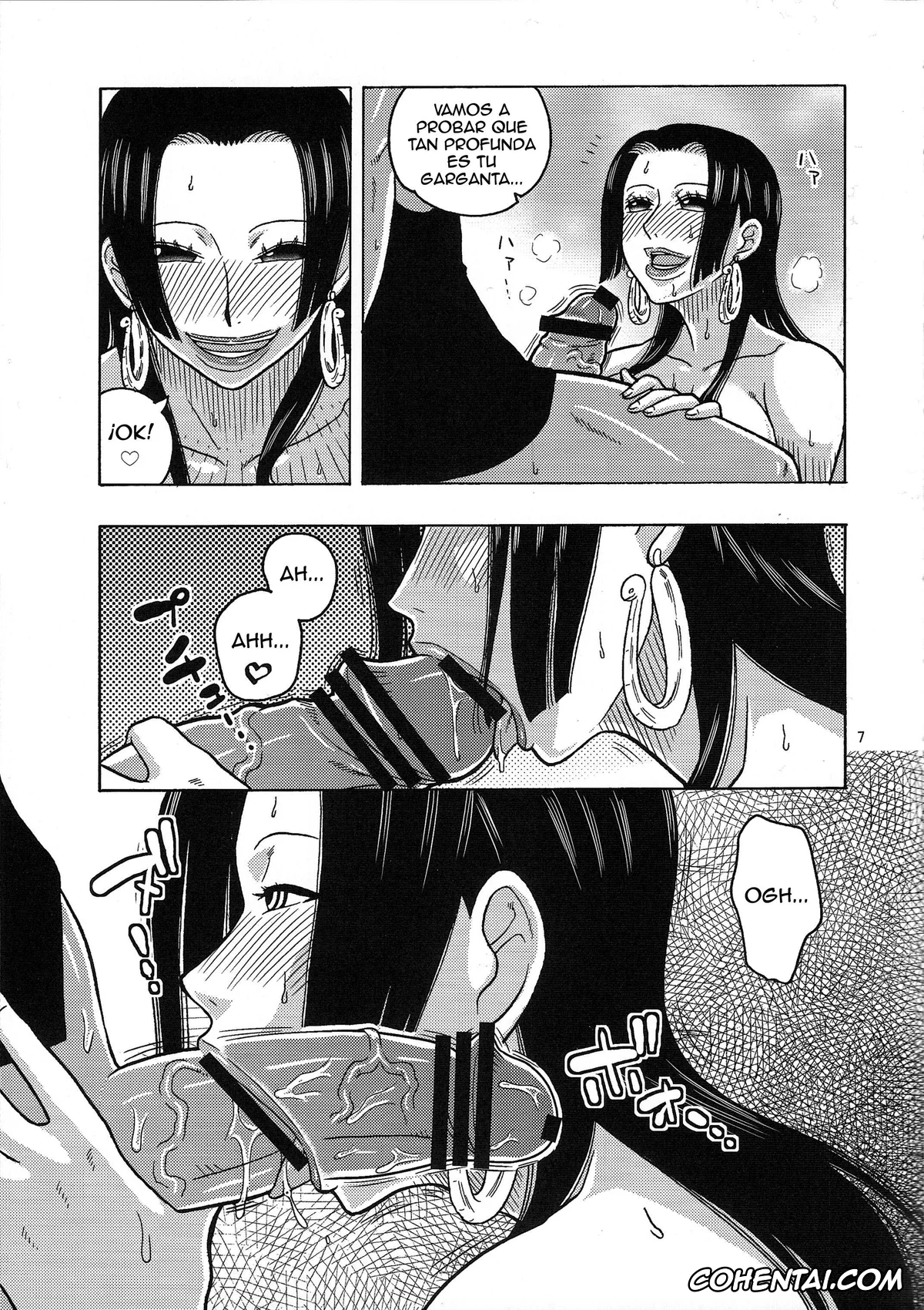 One Piece porno, Boa Hancock porno, Monkey D. Luffy porno, Hancock Special (One Piece), pagina 8