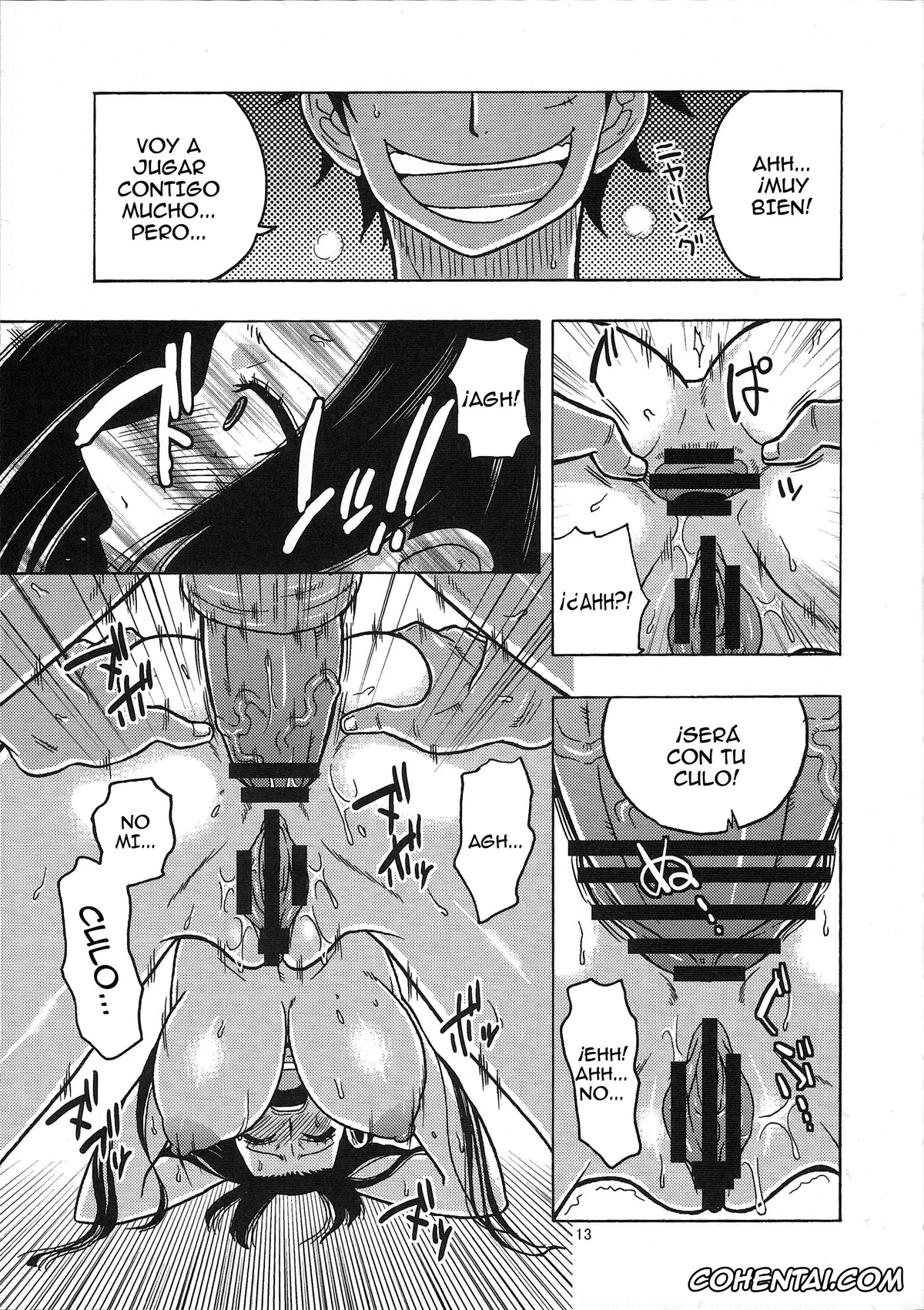 One Piece porno, Boa Hancock porno, Monkey D. Luffy porno, Hancock Special (One Piece), pagina 14