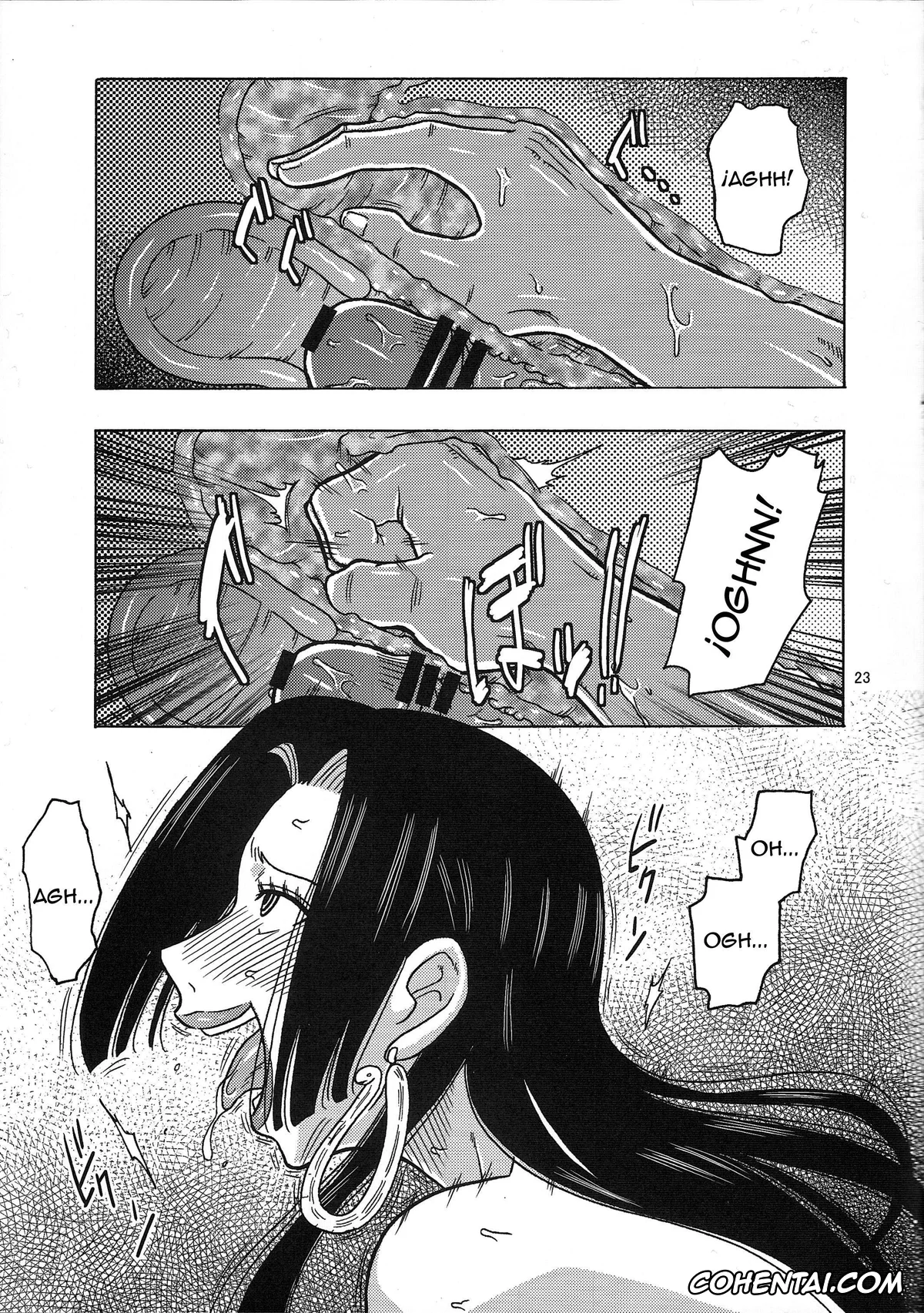One Piece hentai, Boa Hancock hentai, Monkey D. Luffy hentai, Hancock Special (One Piece), pagina 24