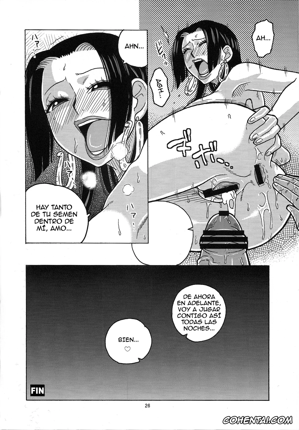 One Piece hentai, Boa Hancock hentai, Monkey D. Luffy hentai, Hancock Special (One Piece), pagina 27