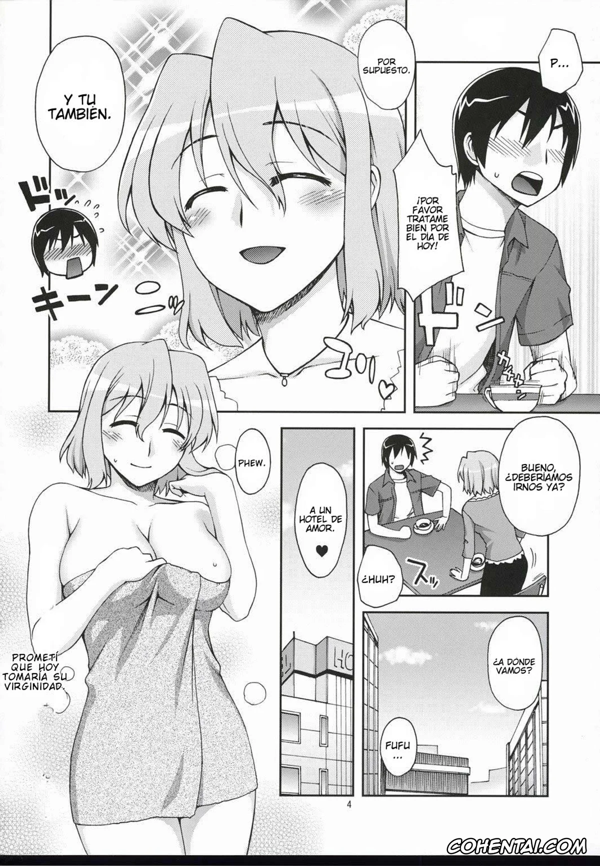 Lucky Star xxx, Yukari Takara xxx, Hito Zuma (Lucky Star), pagina 4