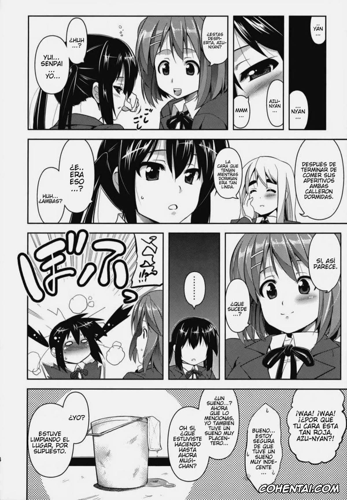 K-ON! porno, Azusa Nakano porno, Yui Hirasawa porno, MARSHMALLOW NYAN NYAN WHIP (K-ON!), pagina 23