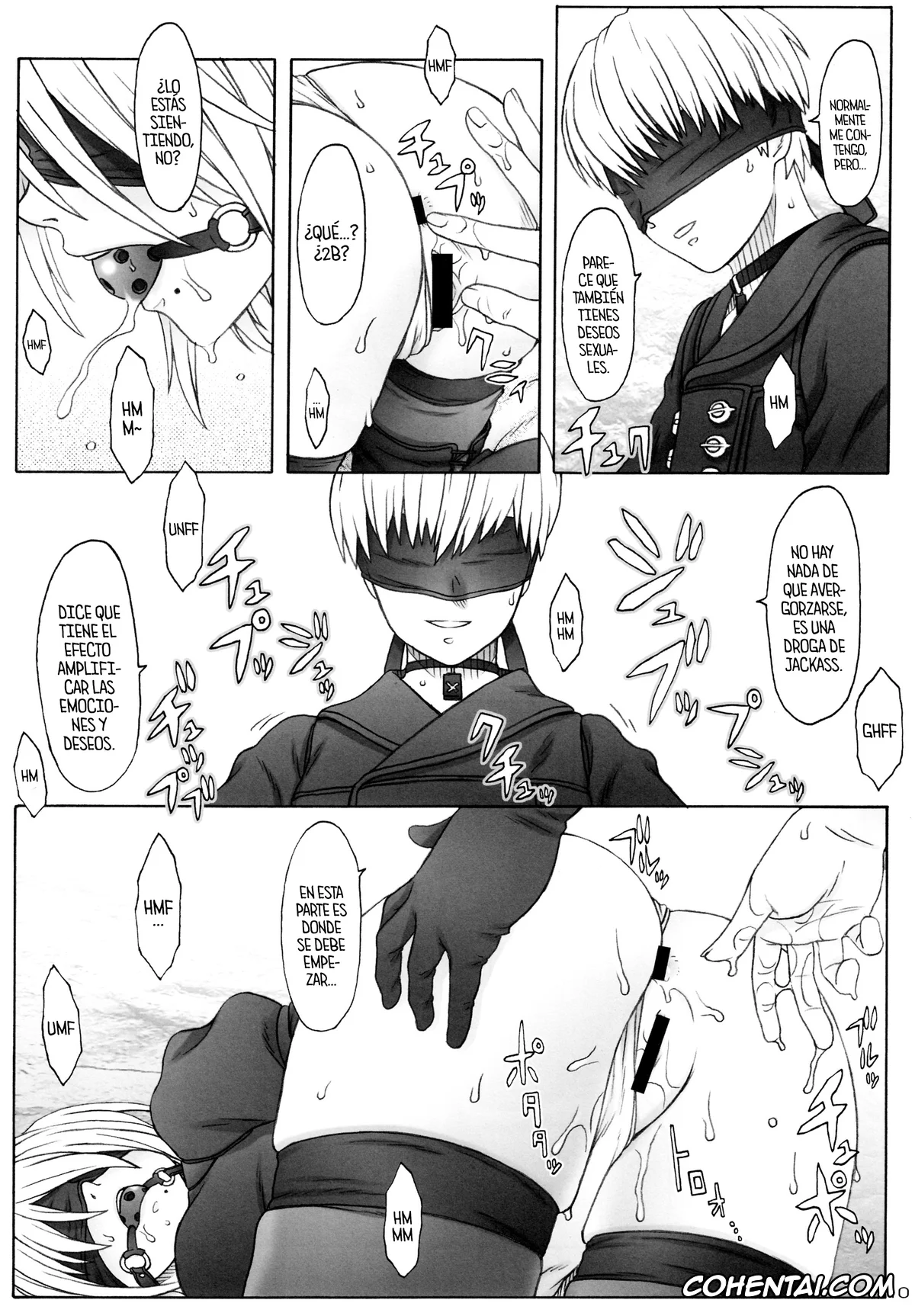 NieR:Automata porno, Nier Automata porno, 2B porno, 9S porno, AFFECTUS (NieR:Automata), pagina 8