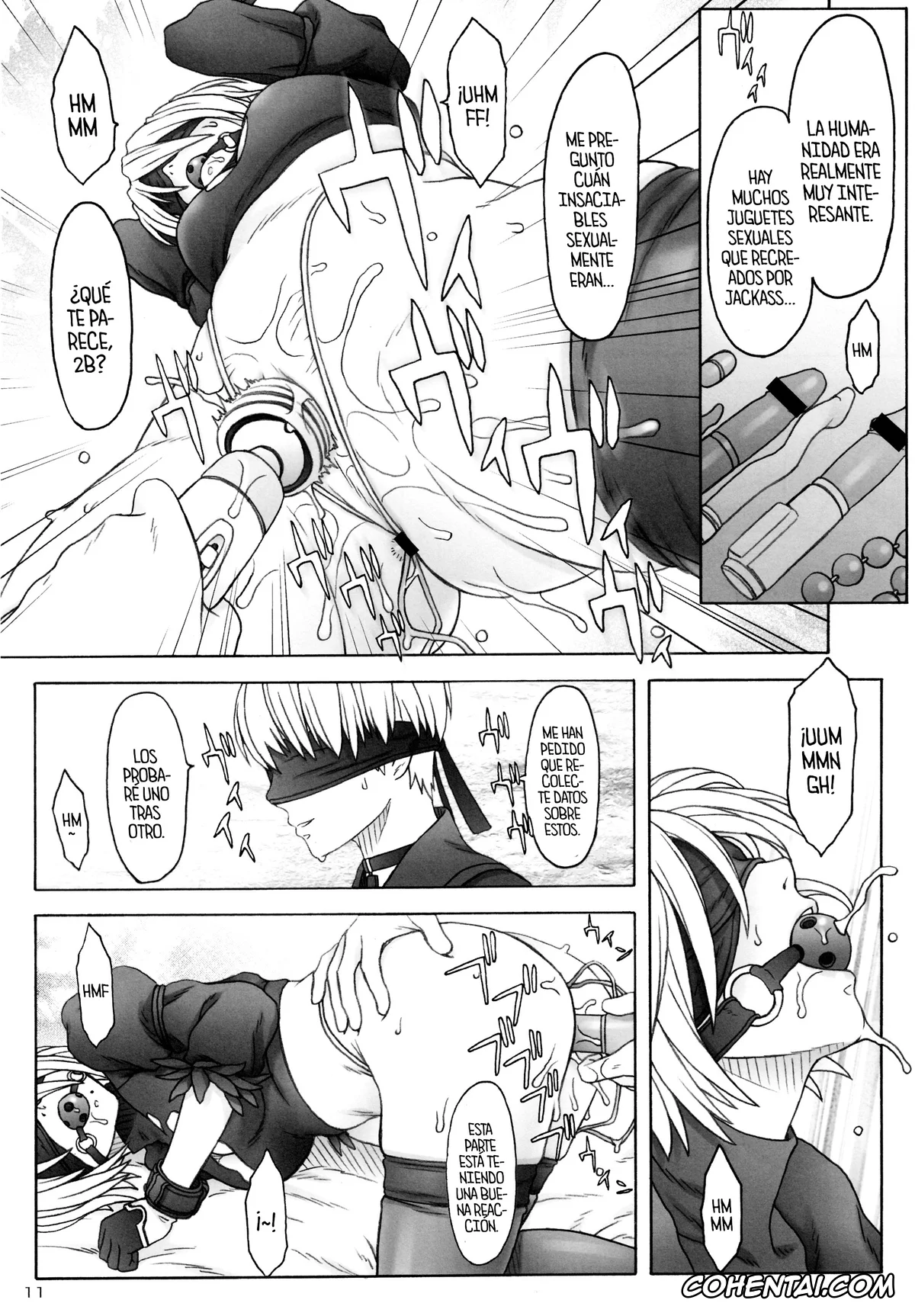 NieR:Automata hentai, Nier Automata hentai, 2B hentai, 9S hentai, AFFECTUS (NieR:Automata), pagina 9