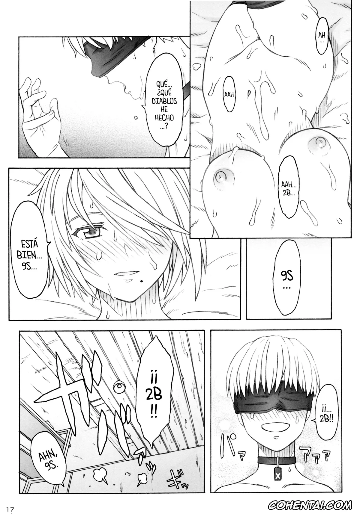 NieR:Automata hentai, Nier Automata hentai, 2B hentai, 9S hentai, AFFECTUS (NieR:Automata), pagina 15