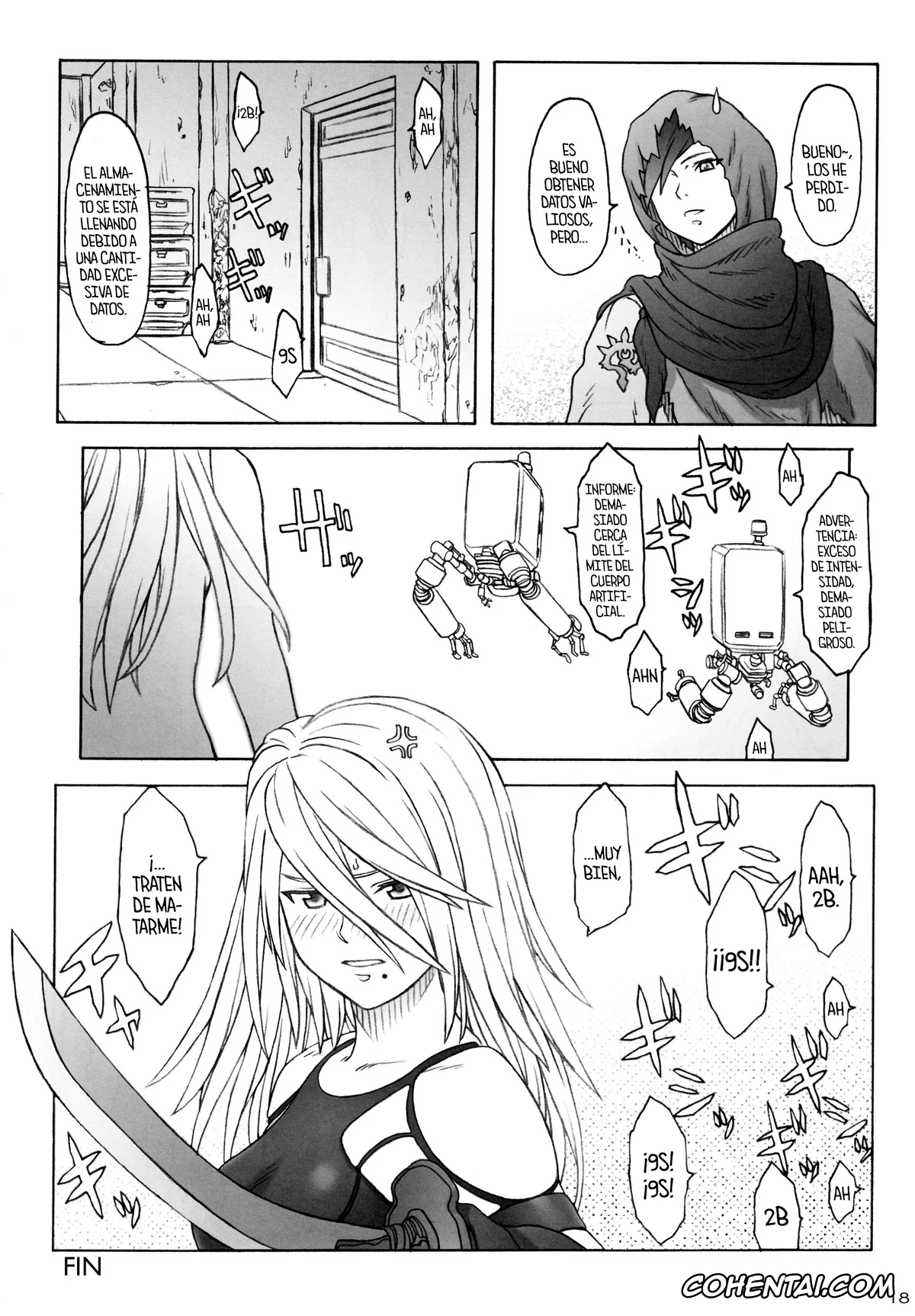 NieR:Automata xxx, Nier Automata xxx, 2B xxx, 9S xxx, AFFECTUS (NieR:Automata), pagina 16