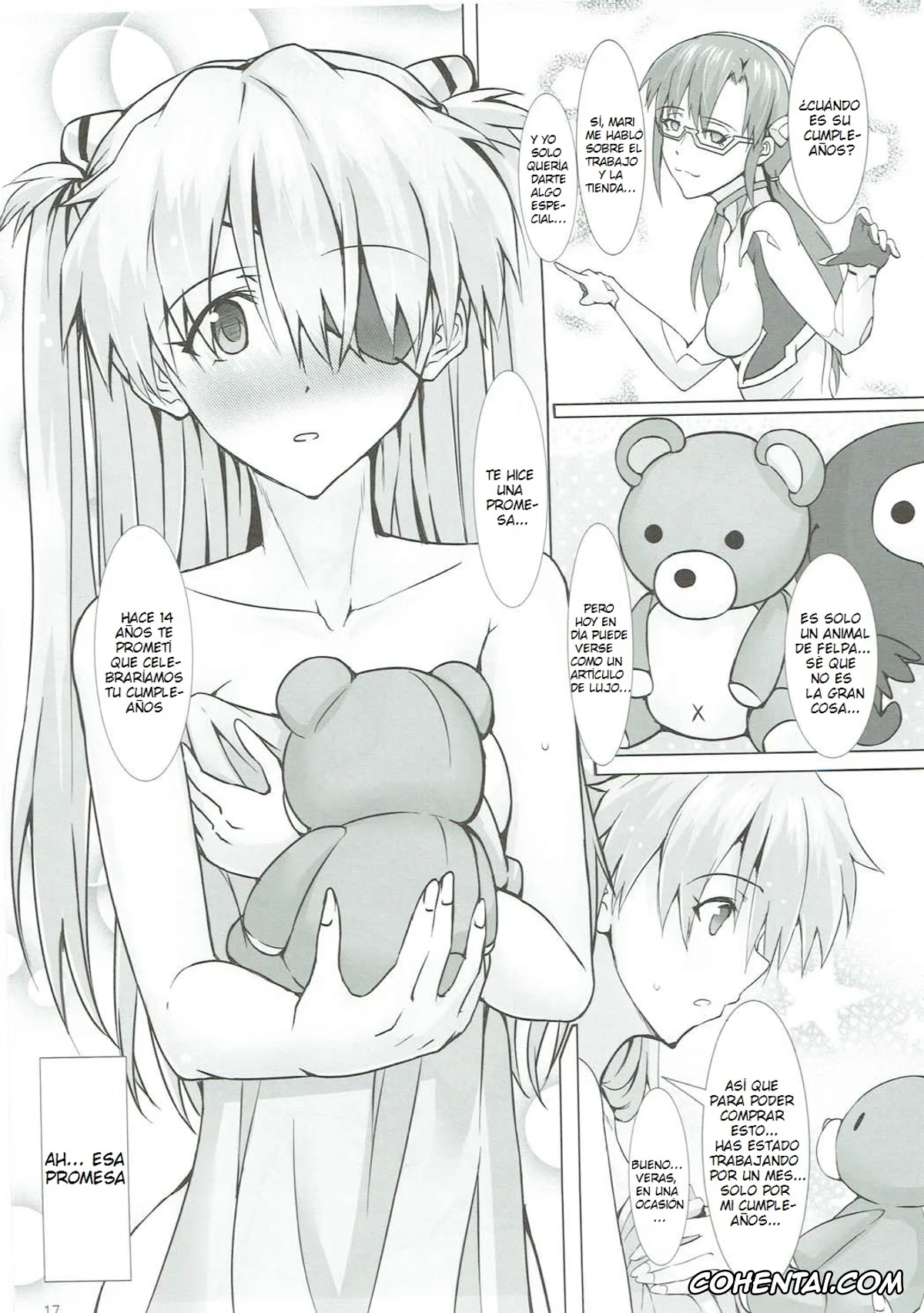 Neon Genesis Evangelion hentai, Asuka Langley Soryu hentai, Shinji Ikari hentai, Mou Ichido Happy Birthday o Kimi ni (Neon Genesis Evangelion), pagina 18