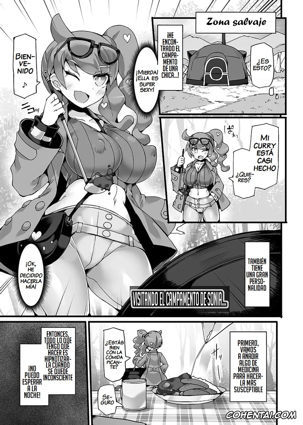 Pokemon | Pocket Monsters porno, Sonia porno, Pokémon Kenkyuusha Sonia Kyousei Saimin Camp (Pokémon Sword and Shield), pagina 2