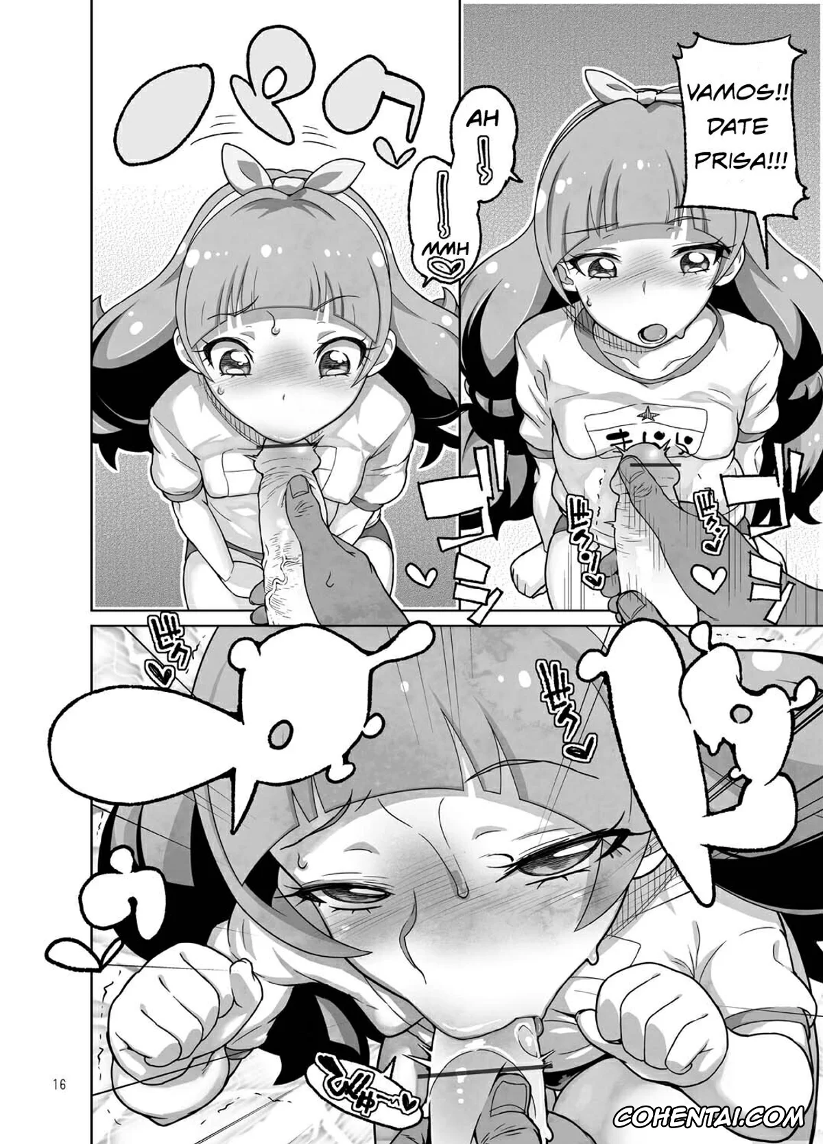 Go! Princess Precure xxx, Go Princess Precure xxx, Cure Twinkle | Kirara Amanogawa xxx, Amanogawa Kirara Roshutsu Geneki Model Chuugakusei (Go! Princess PreCure), pagina 16