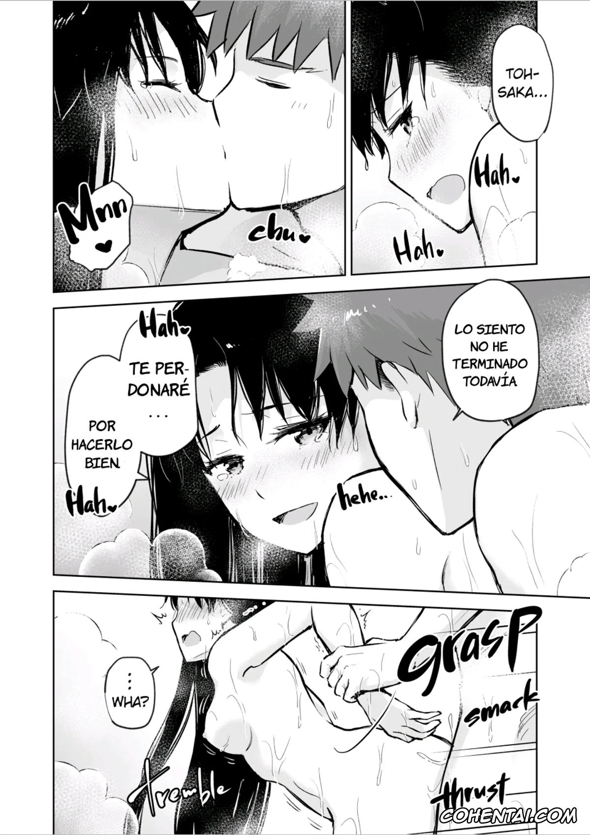 Fate/stay night xxx, Rin Tosaka xxx, Shirou Emiya xxx, Second Semester II (Fate/stay night), pagina 28