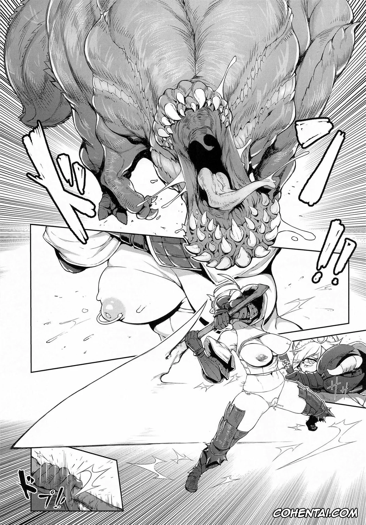 Monster Hunter xxx, Extreme Anal Hunter (Monster Hunter World), pagina 4