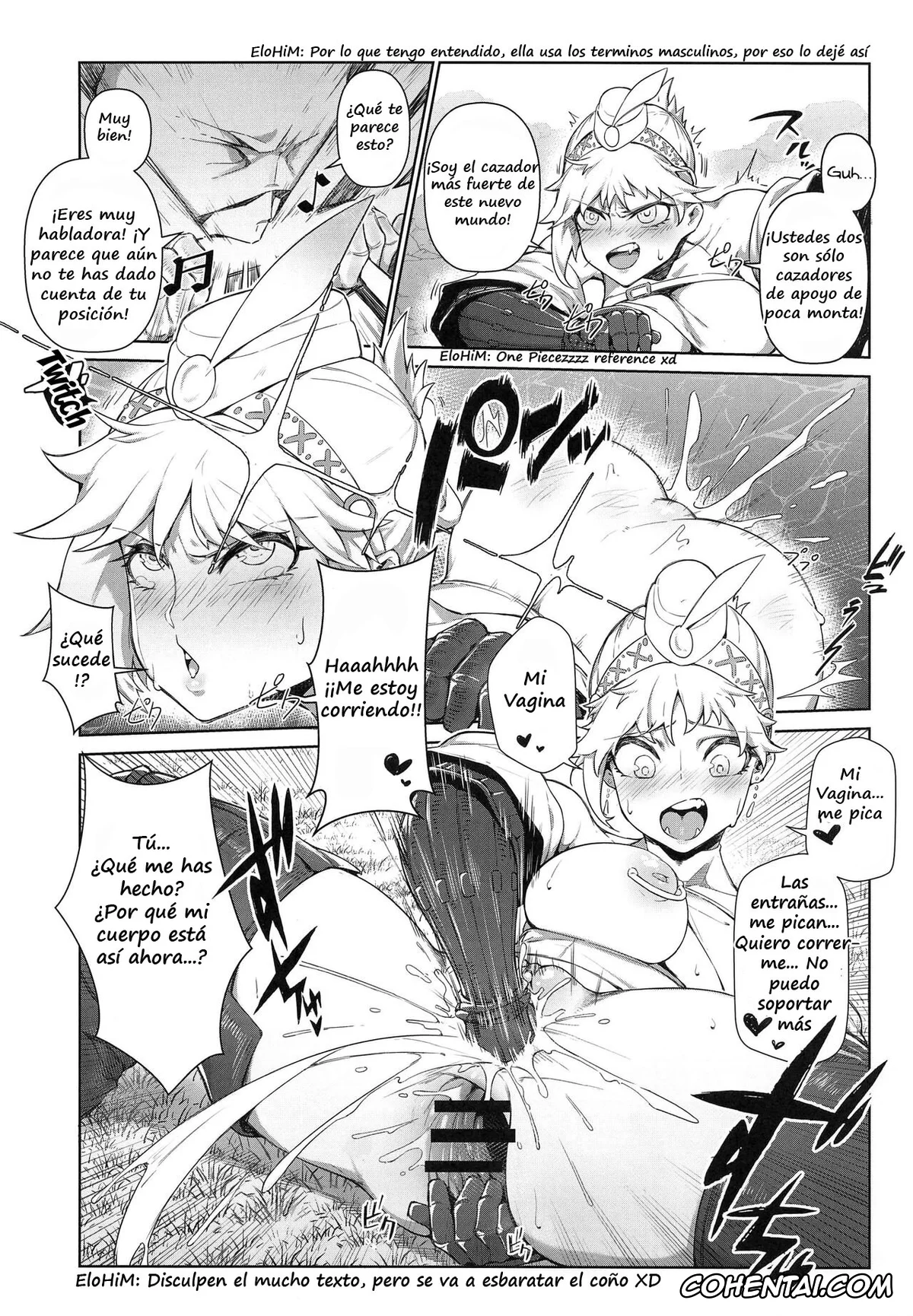 Monster Hunter porno, Extreme Anal Hunter (Monster Hunter World), pagina 14