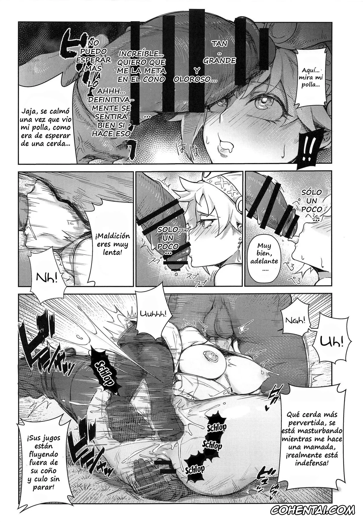 Monster Hunter hentai, Extreme Anal Hunter (Monster Hunter World), pagina 15