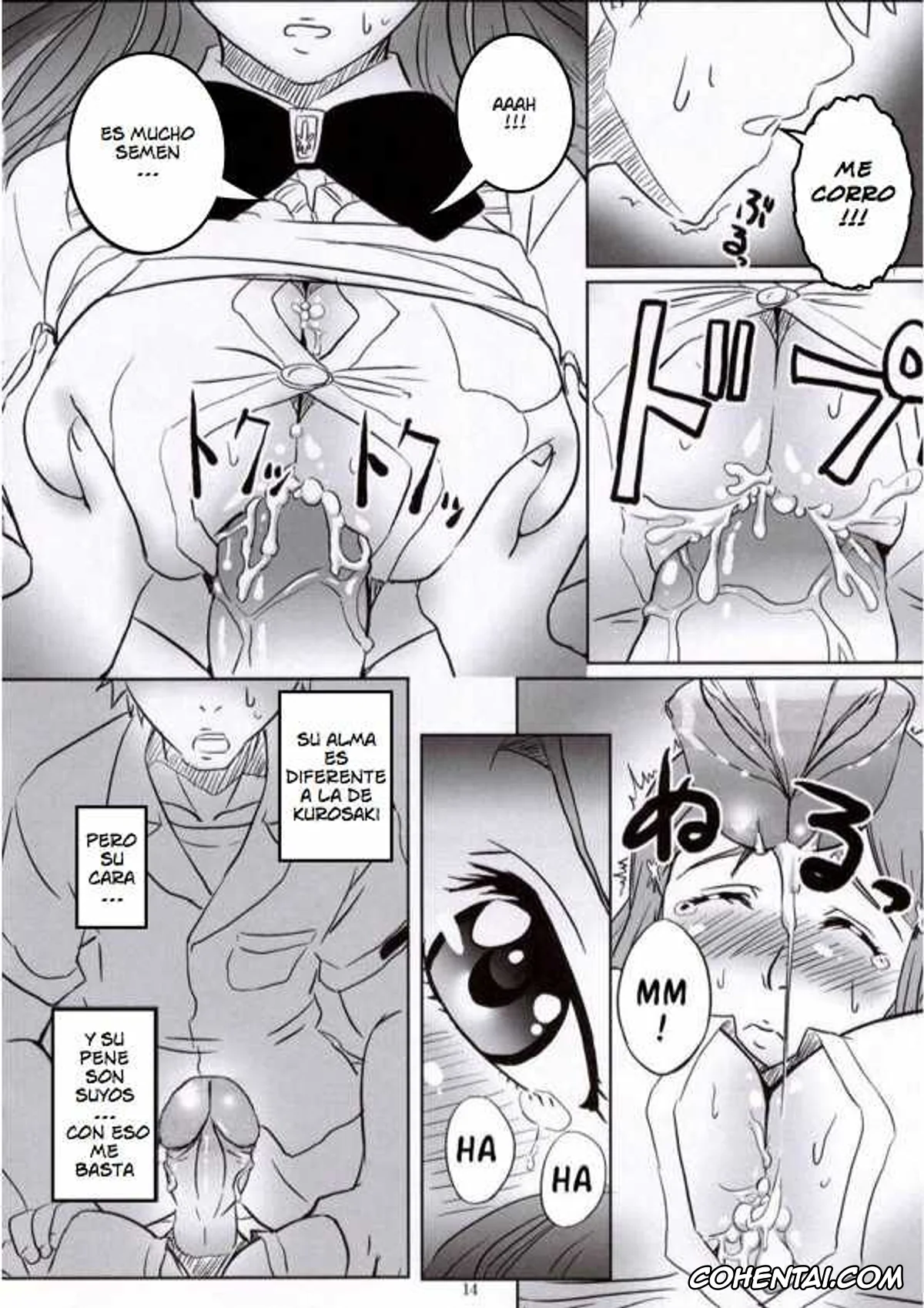 Bleach porno, Ichigo Kurosaki porno, Orihime Inoue porno, Seifuku To Iu Na no Kyouki (Bleach), pagina 11