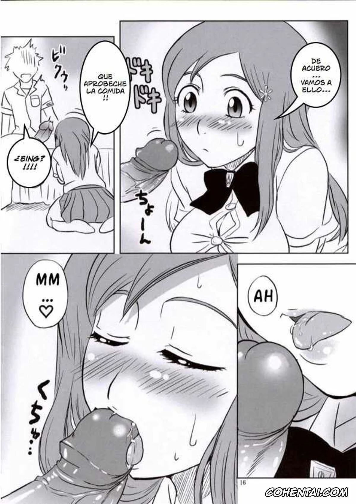 Bleach xxx, Ichigo Kurosaki xxx, Orihime Inoue xxx, Seifuku To Iu Na no Kyouki (Bleach), pagina 13
