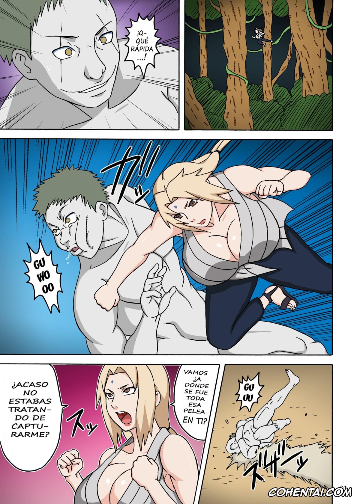 NARUTO porno, Ino Yamanaka porno, Sakura Haruno porno, Samui porno, Shizune porno, Tsunade porno, Zetsu porno, Tsunade no In Kangoku R (Naruto), pagina 2