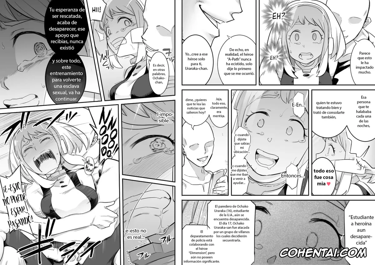 My Hero Academia | Boku No Hero Academia xxx, Ochako Uraraka xxx, Uravity Ryoujoku II (Boku no Hero Academia), pagina 40