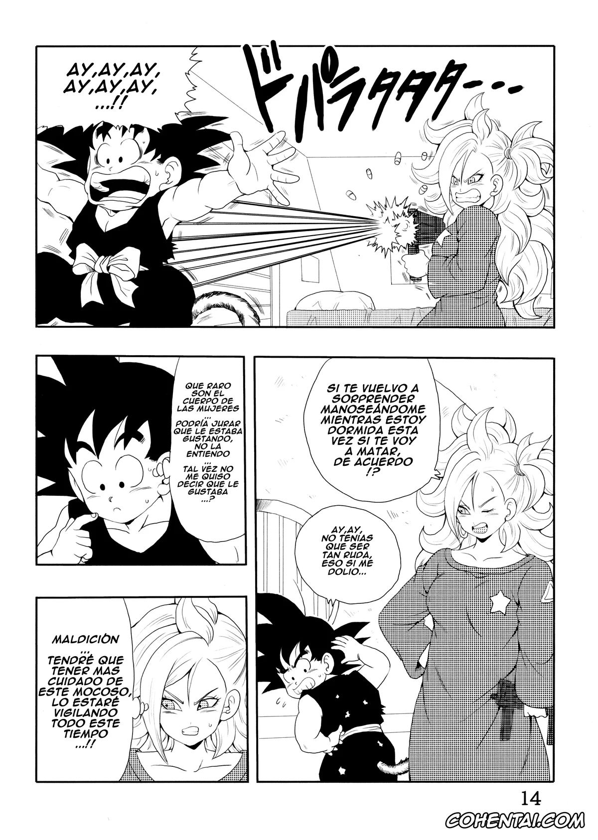 Dragon Ball hentai, Dragon Ball Z hentai, Android 21 hentai, Master Roshi hentai, Oolong hentai, Son Goku hentai, Episode of Bulma – Android 21 Version (Dragon Ball), pagina 21
