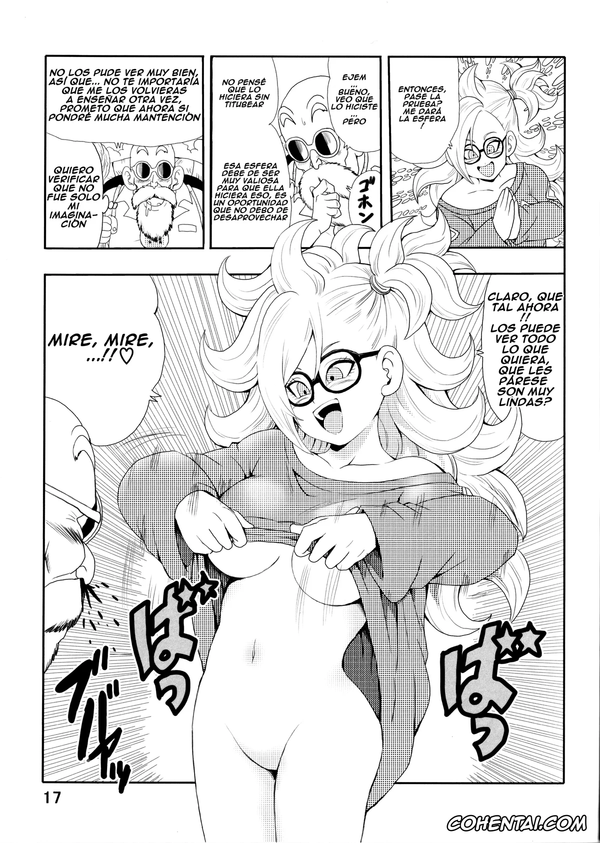 Dragon Ball hentai, Dragon Ball Z hentai, Android 21 hentai, Master Roshi hentai, Oolong hentai, Son Goku hentai, Episode of Bulma – Android 21 Version (Dragon Ball), pagina 24