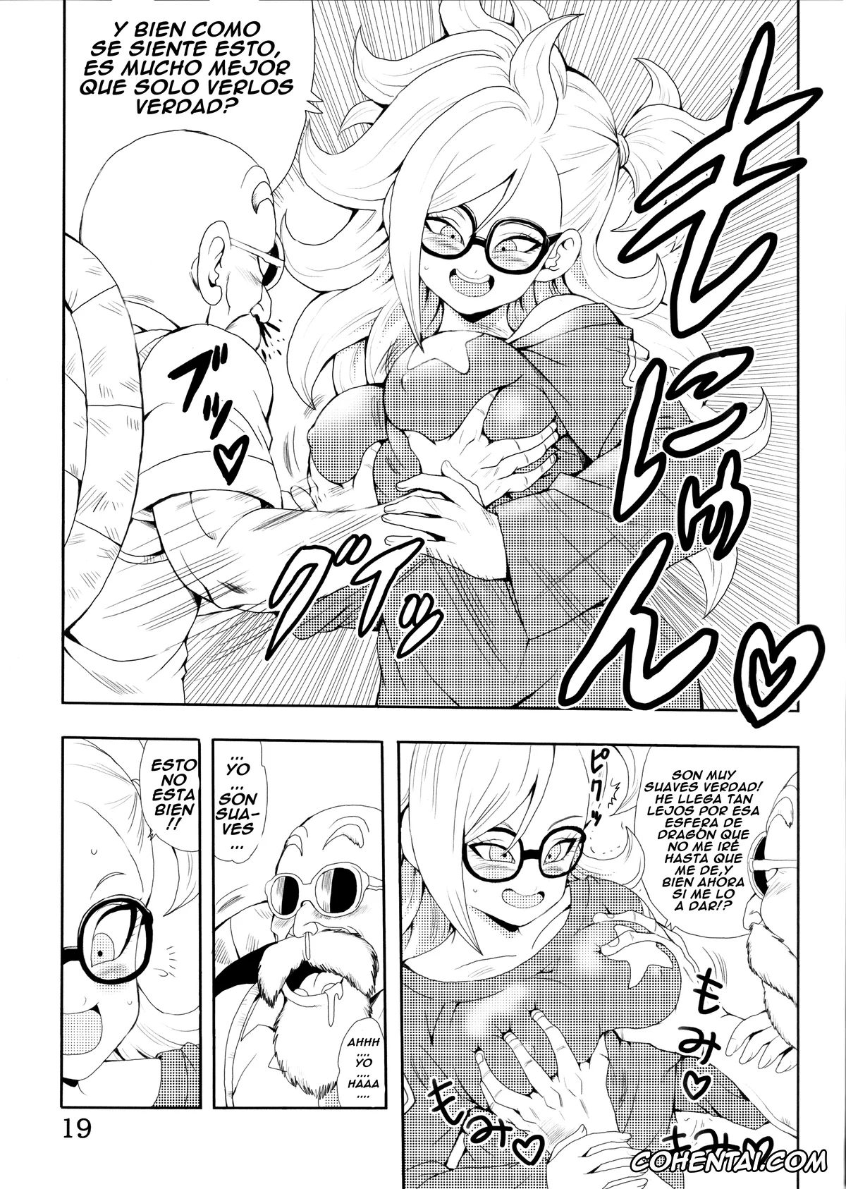 Dragon Ball porno, Dragon Ball Z porno, Android 21 porno, Master Roshi porno, Oolong porno, Son Goku porno, Episode of Bulma – Android 21 Version (Dragon Ball), pagina 26