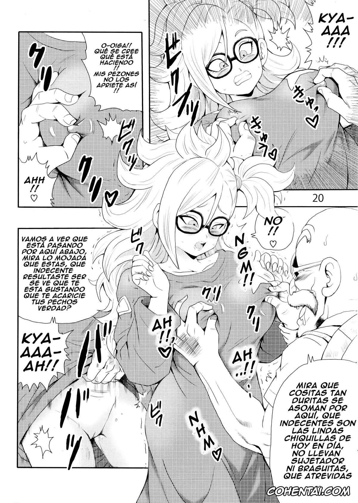 Dragon Ball hentai, Dragon Ball Z hentai, Android 21 hentai, Master Roshi hentai, Oolong hentai, Son Goku hentai, Episode of Bulma – Android 21 Version (Dragon Ball), pagina 27